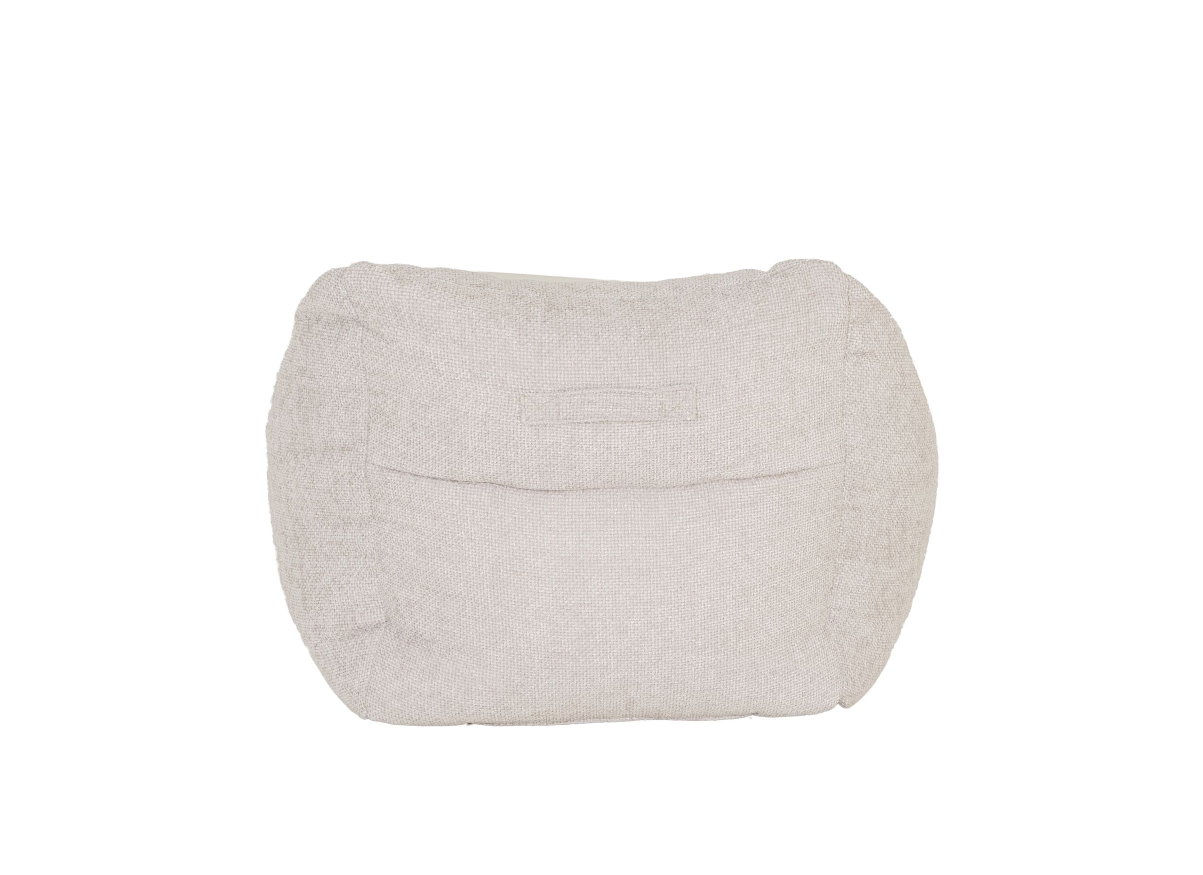 Overzichtsfoto - Zitzak Noodle 94x82x67cm - stof - beige