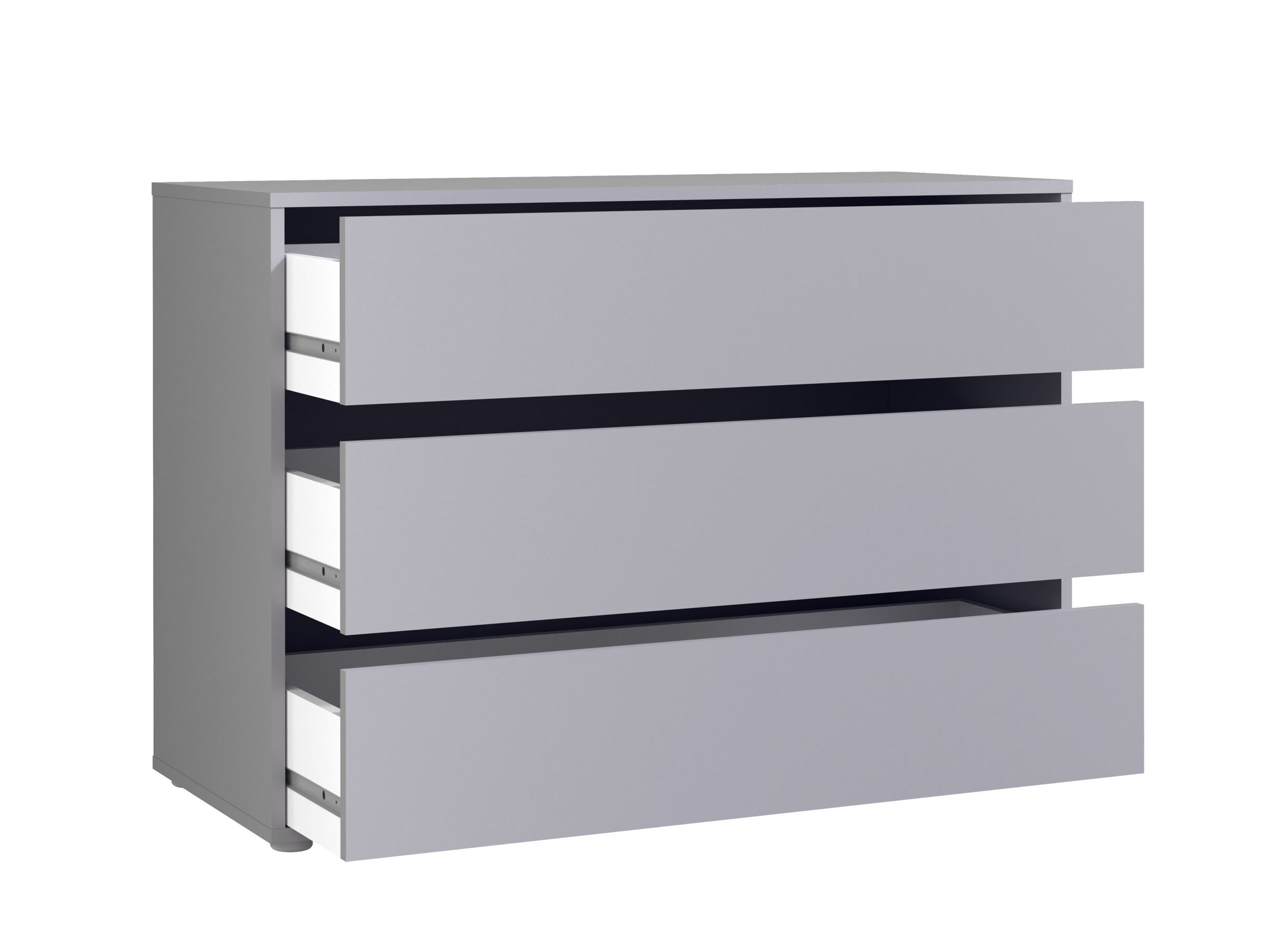 Disposition - Commode Forte 98,7x40x71cm - décor - gris