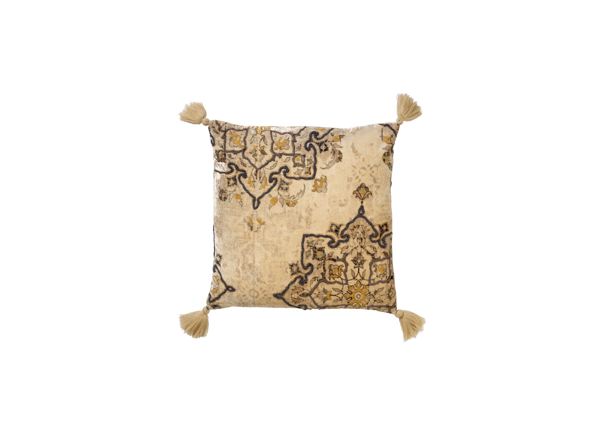 Coussin Romain 45x45cm pumice stone - Coussin Romain 45x45cm - coton - pumice stone
