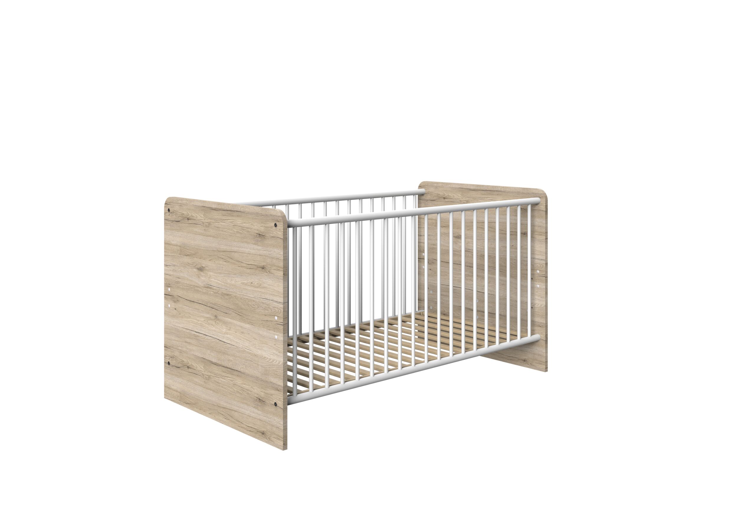 Meegroeibed Cariba 70x140cm - decor - sanremo & wit