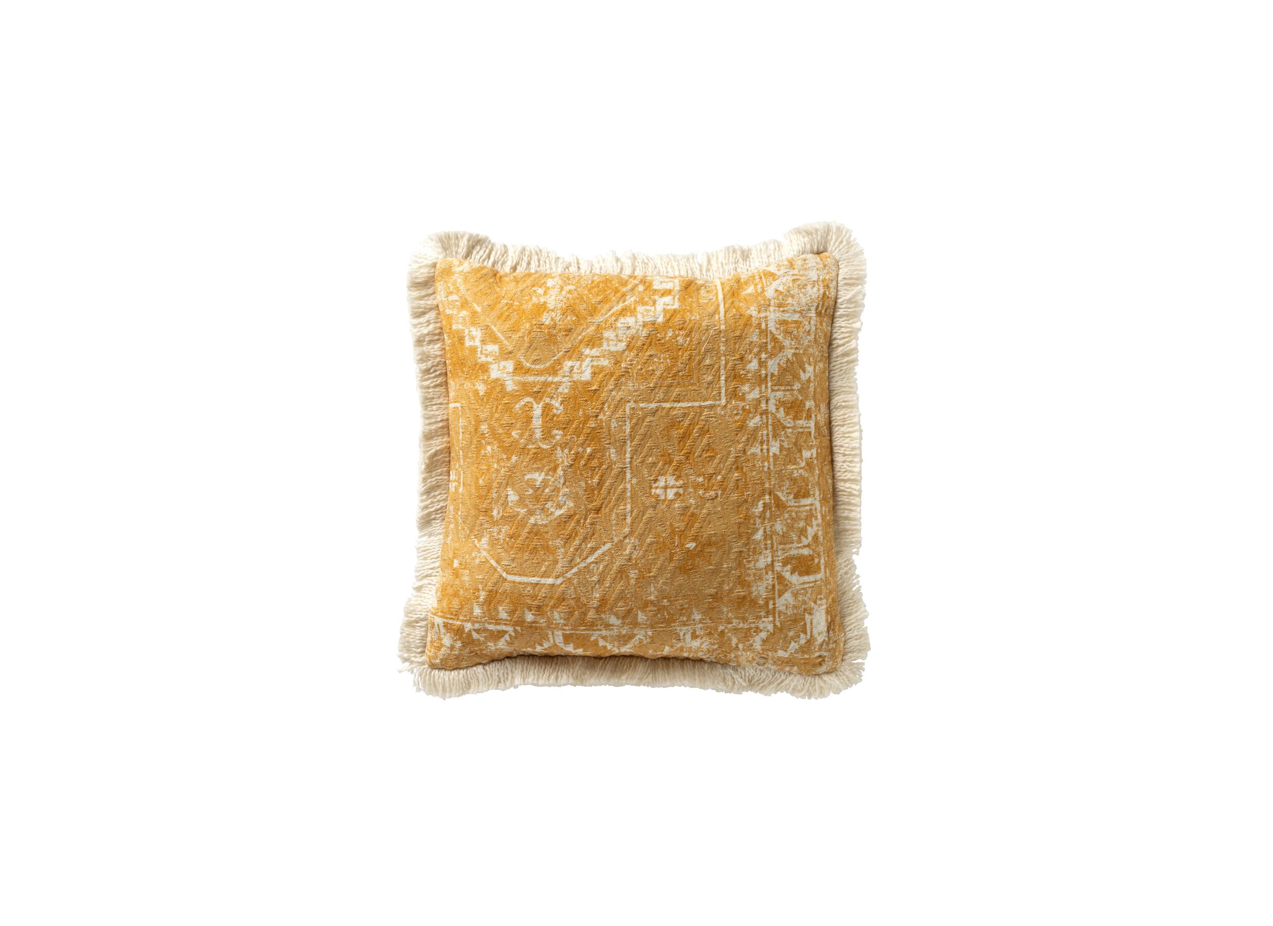 Kussen Synne 45x45cm - katoen - rattan - Coussin Synne 45x45cm - coton - rattan