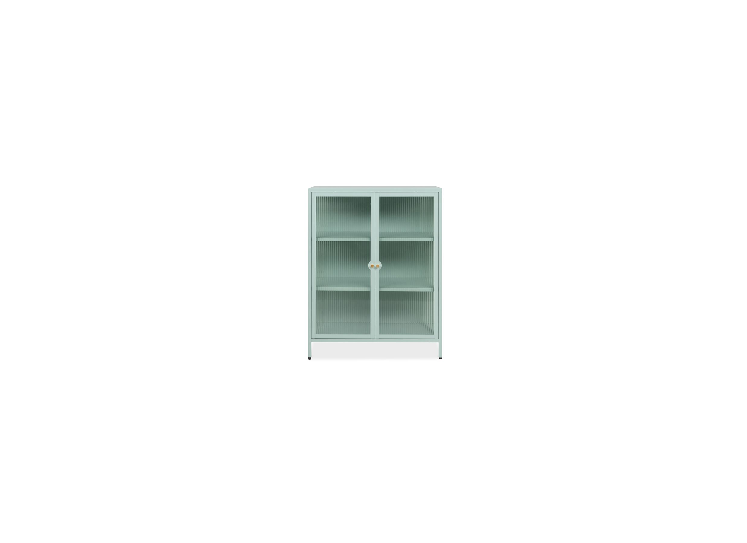 Overzichtsfoto - Commode Milton 80x40x102cm - decor - muntgroen