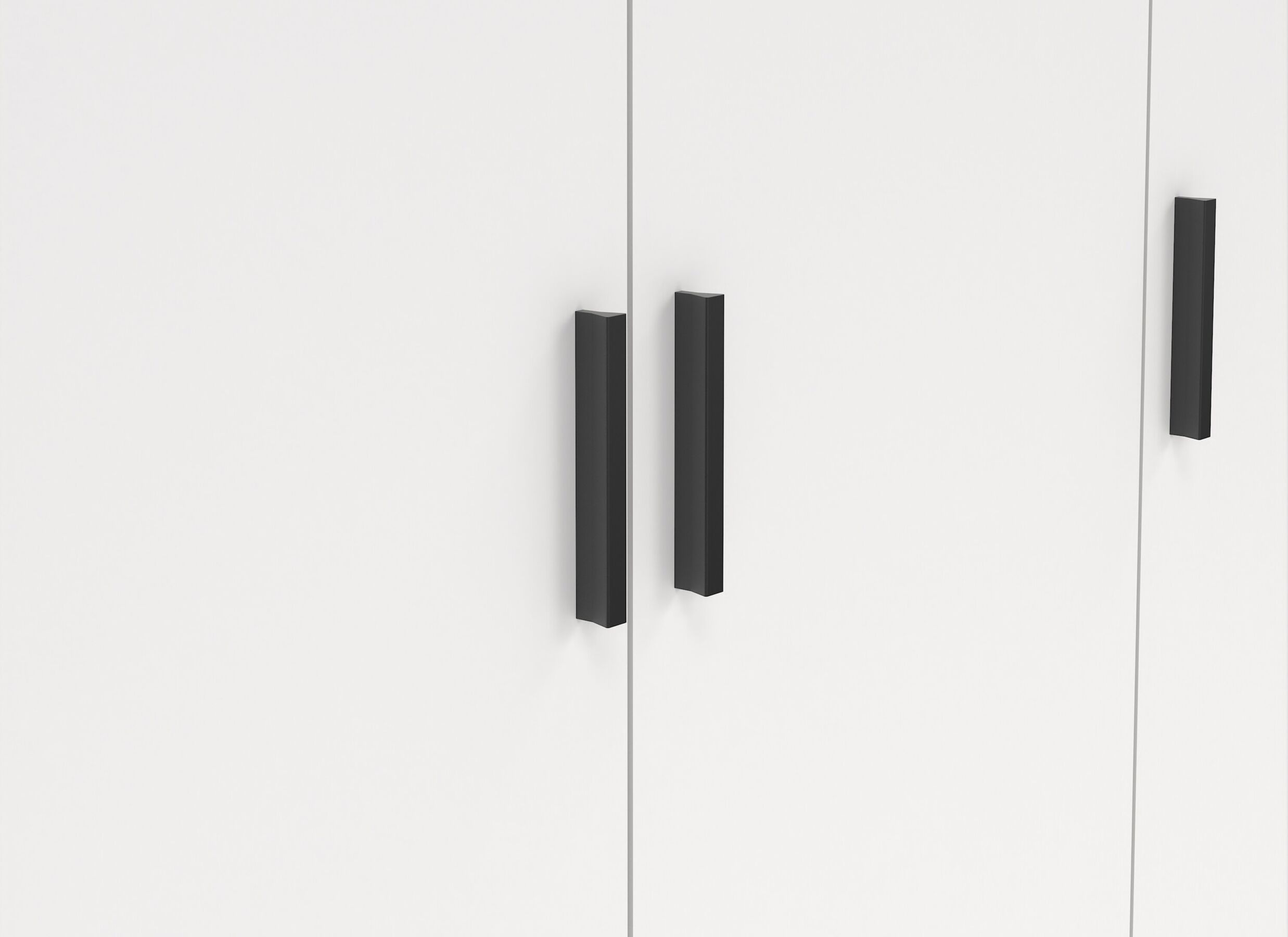 Detail - Garde-robe Sprint 147cm - décor - blanc