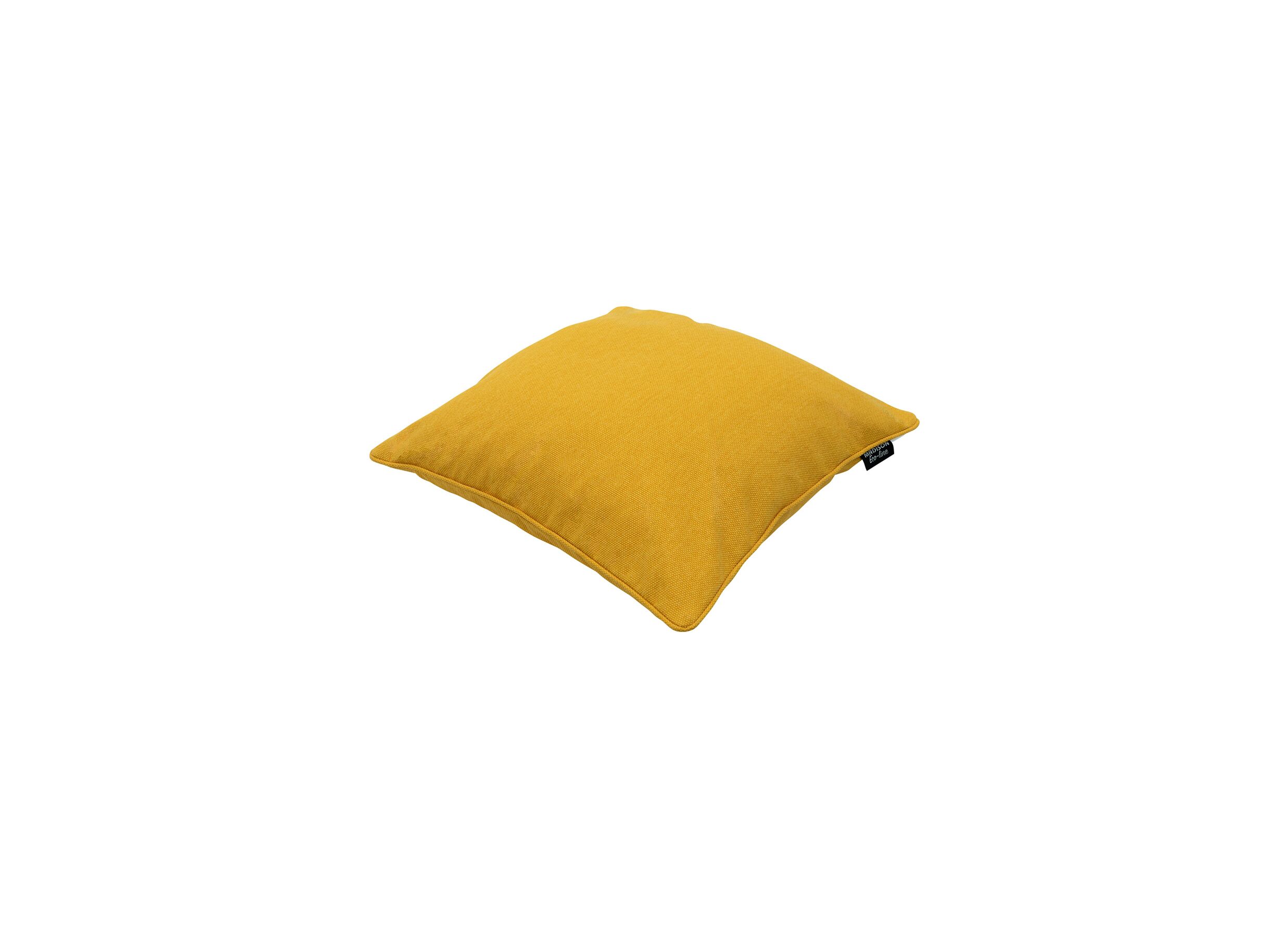 Coussin Eco Outdoor 50x50cm jaune - Coussin Eco Outdoor - coton - 50x50cm jaune
