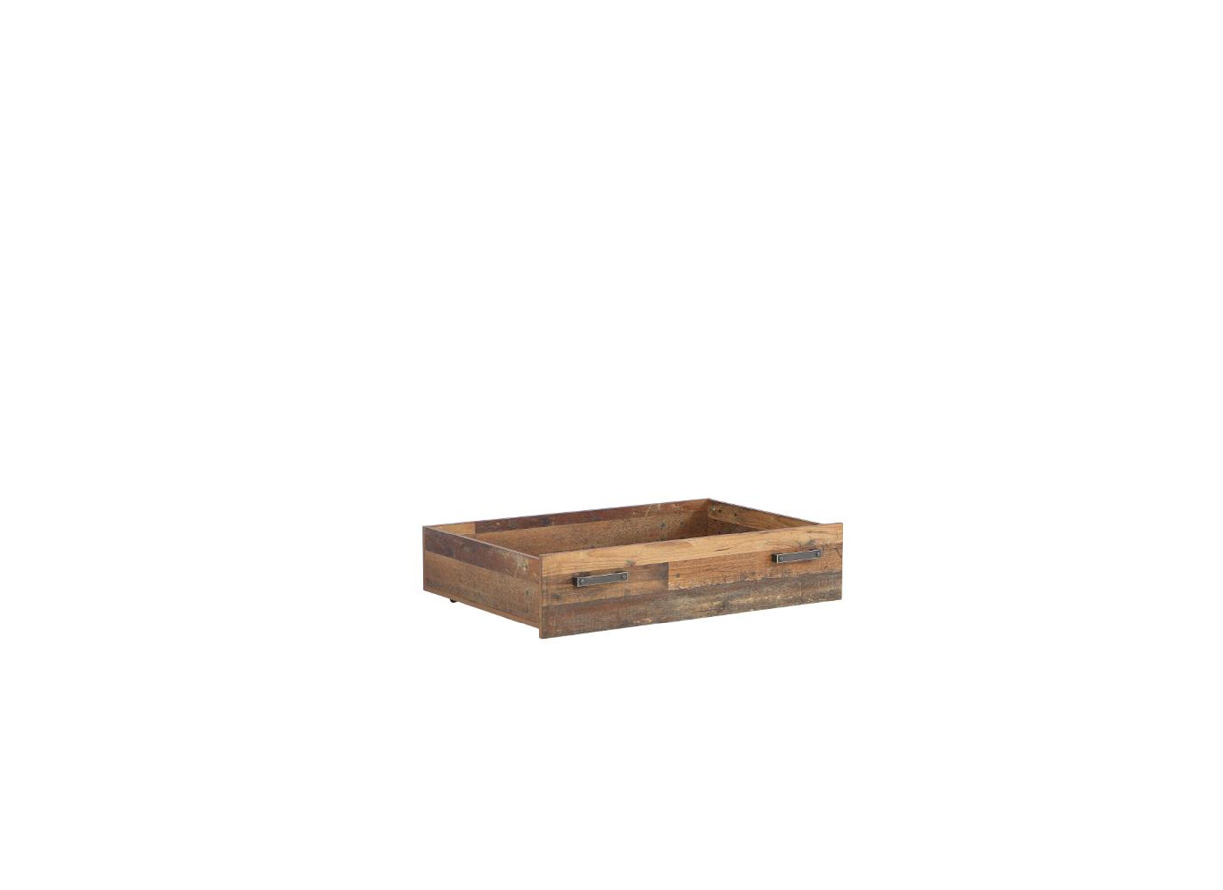 Tiroir de lit - Tiroir de lit Clif 84,1cm - panneau décor - old wood