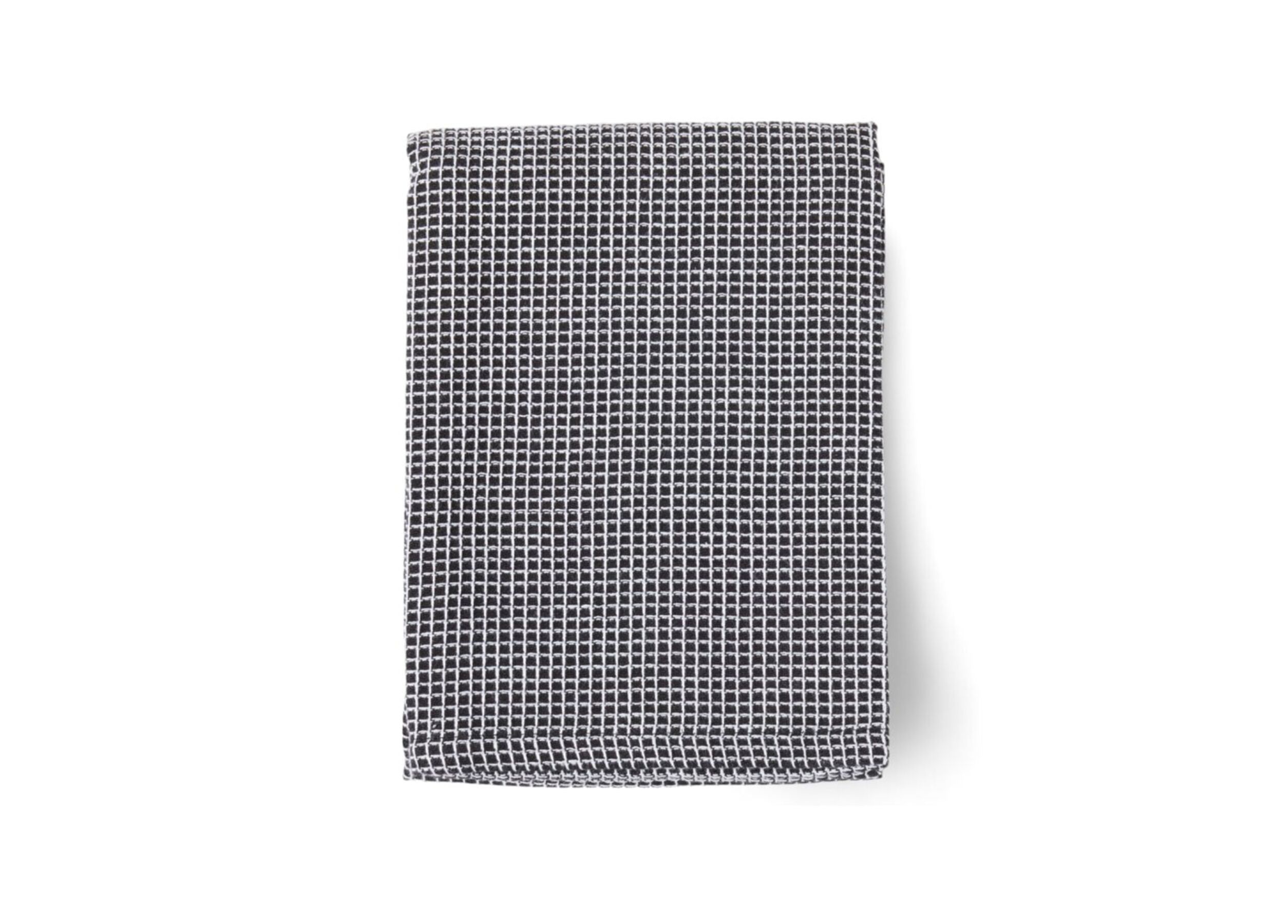 Keukenhanddoek Utility 50x70cm - katoen - zwart set van 2 - Essuie de vaisselle Utility 50x70cm - coton - noir lot de 2