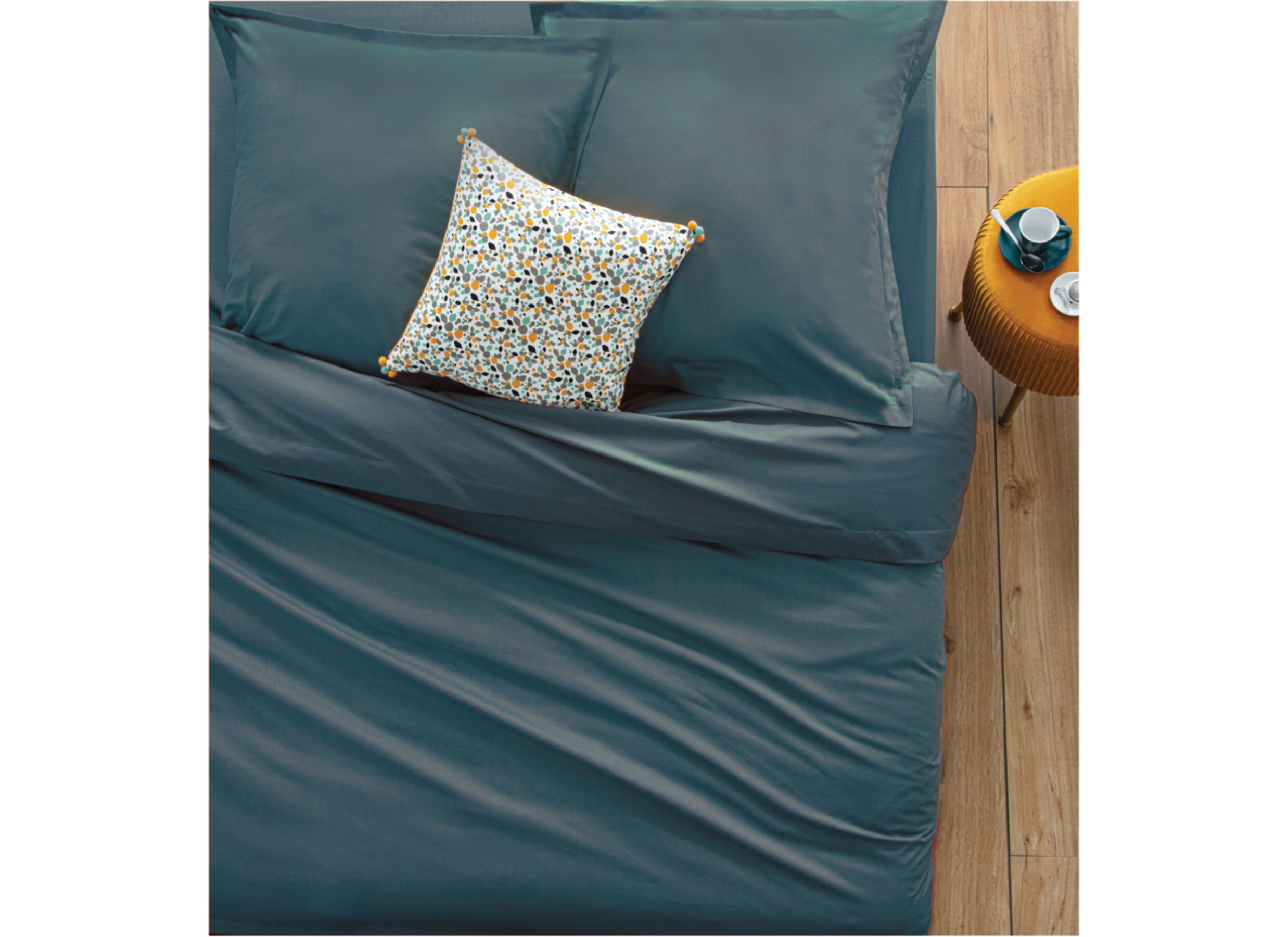 Sfeerfoto - Dekbedovertrek 240x220cm - katoen - orage excl. kussenslopen