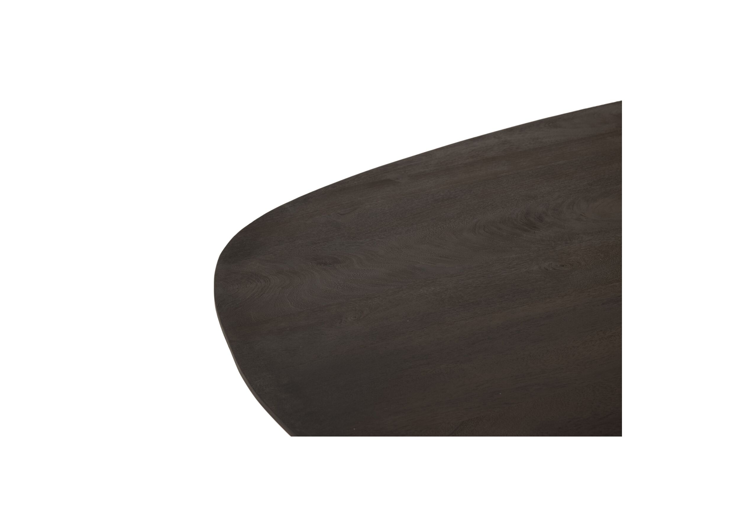 Detail - Table Woodwork 200x100cm - mangue massif - ovale