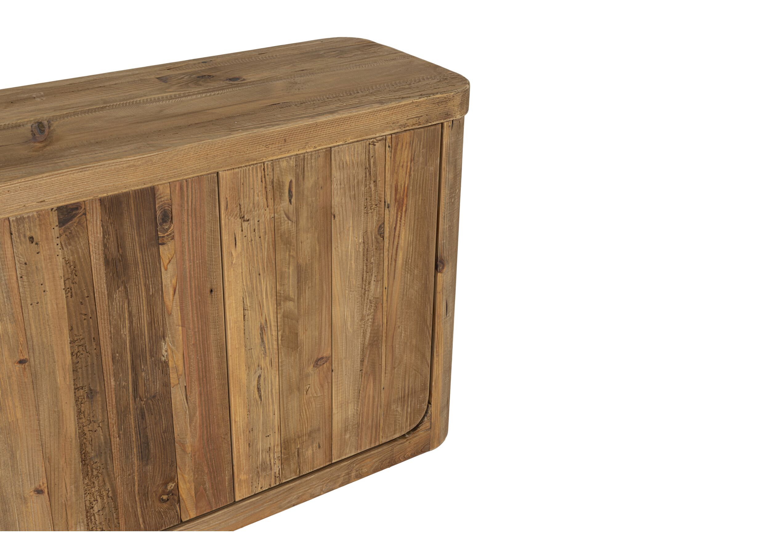 Detail - Buffet Cattaneo 210cm - bois de pin recyclé - naturel