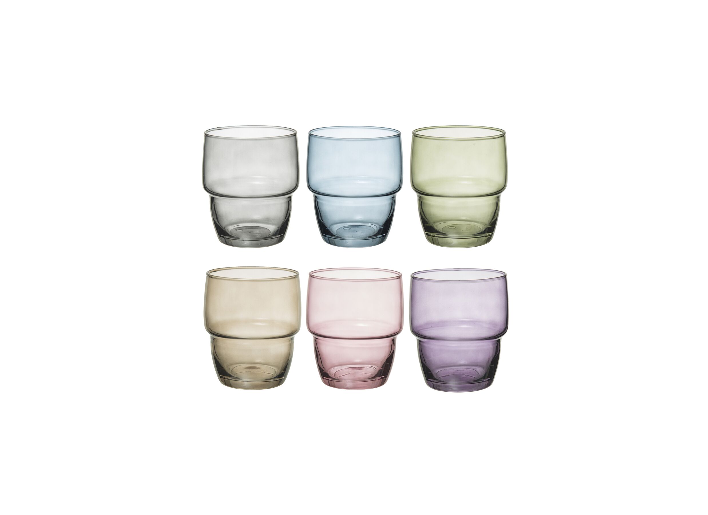 Verre Rodrig'eau 25cl - Verre Rodrig'eau 25cl - verre - multicolore lot de 6