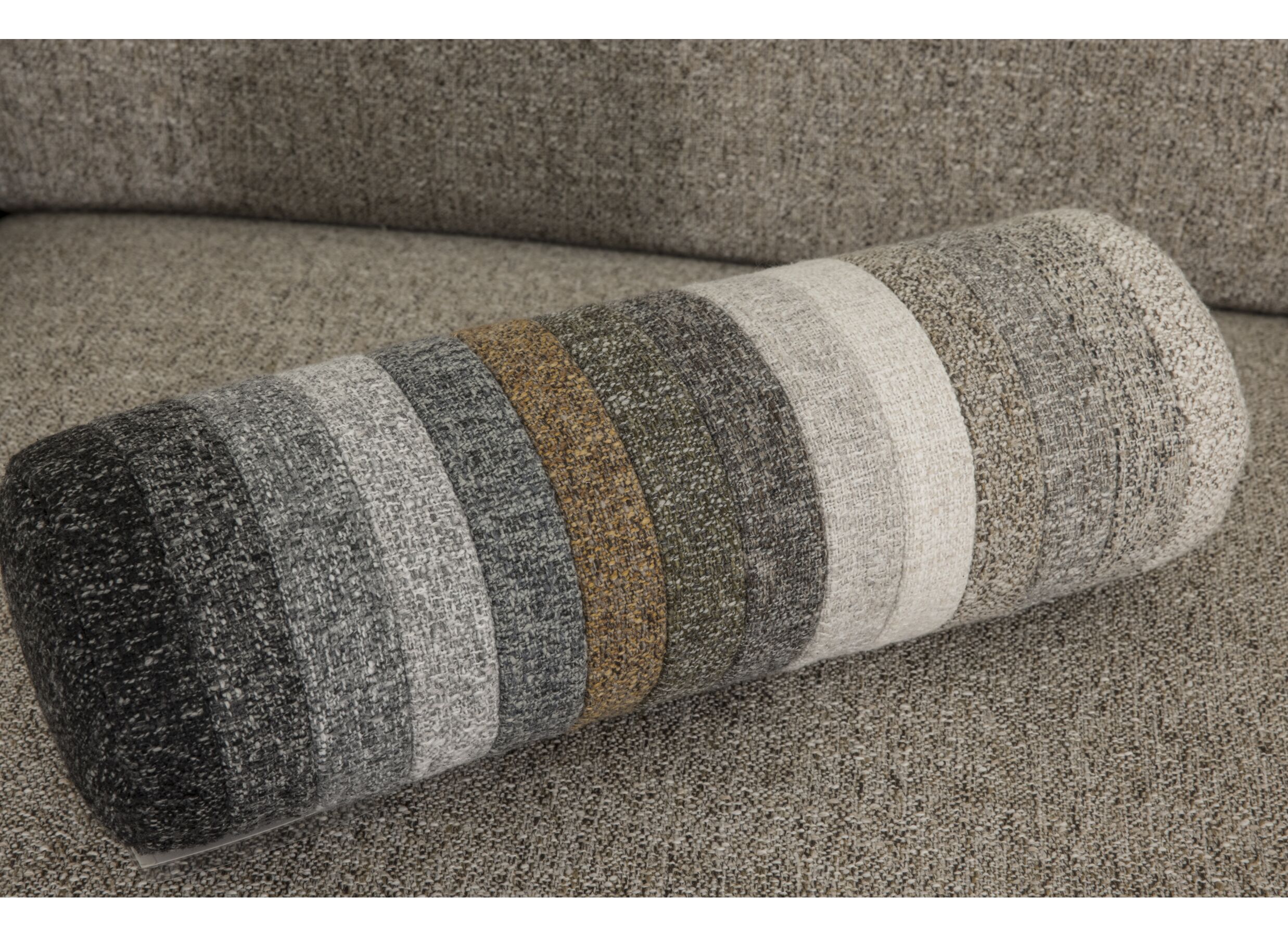 Couleurs - Canapé d'angle Vaucluse 314x160cm - tissu - mocca avec relax