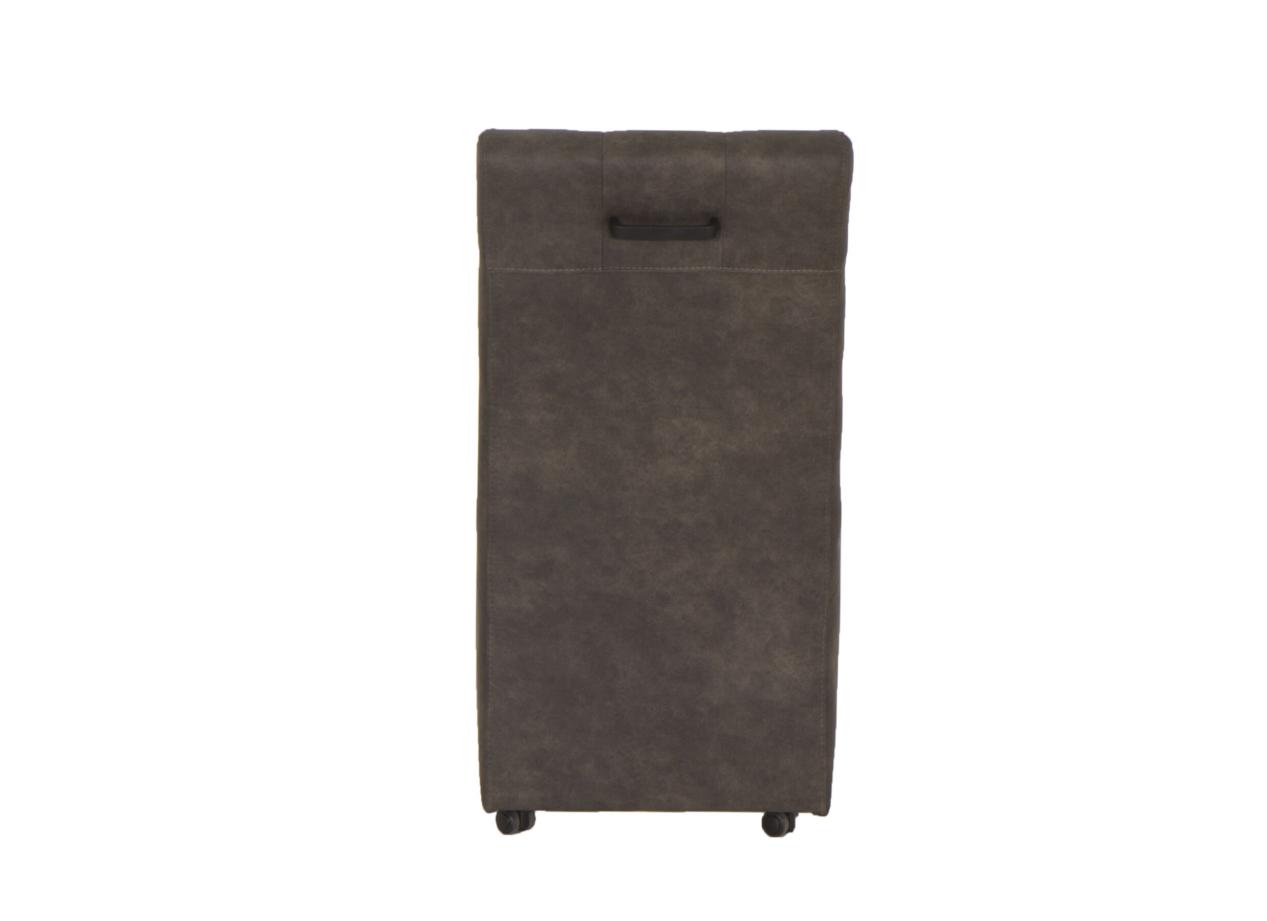 Chaise Dakar 52x72x97,5cm - microfibre - anthracite