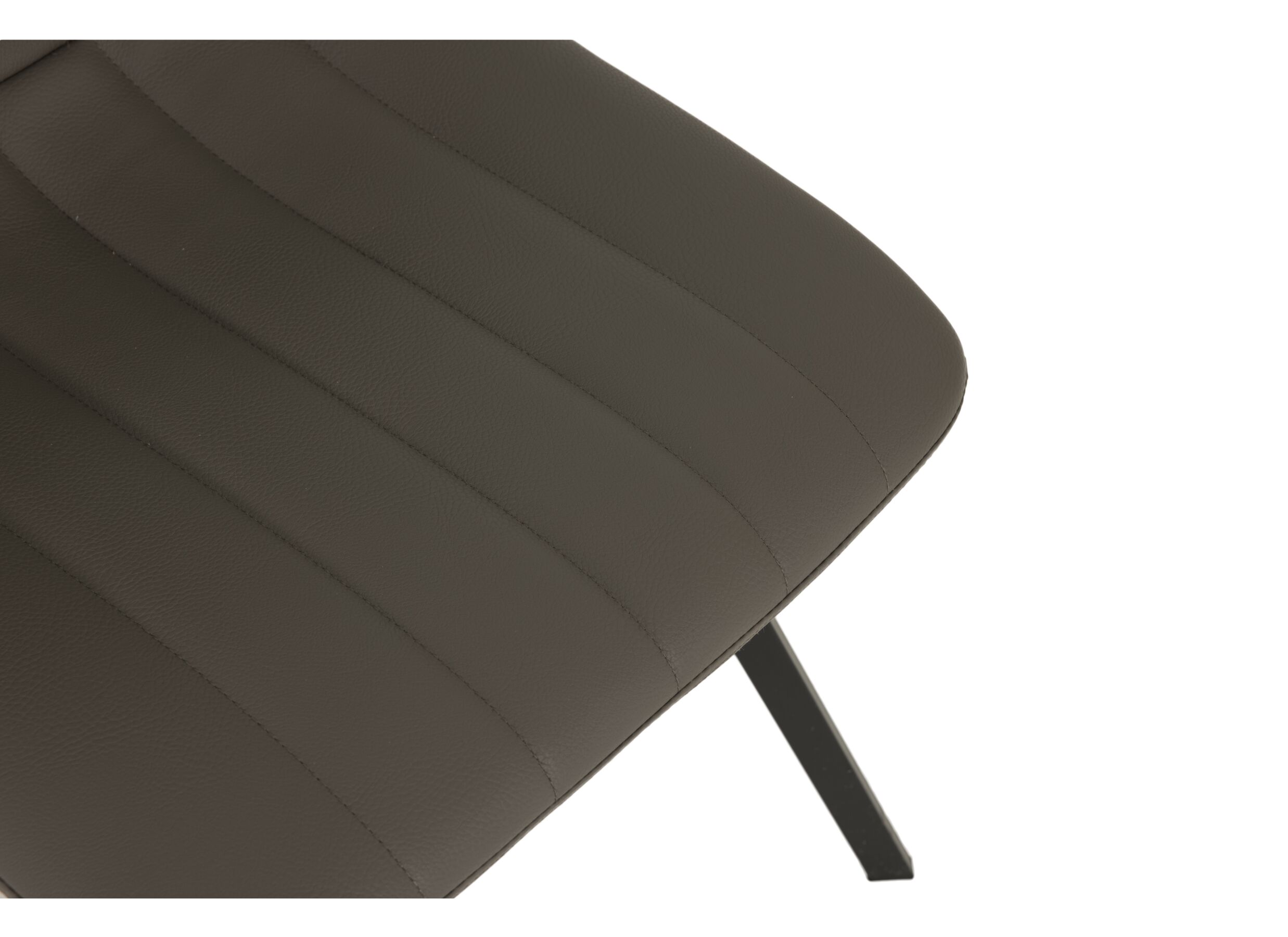 Detail - Chaise S190 45,5x56x87,5cm - similicuir - cappucino