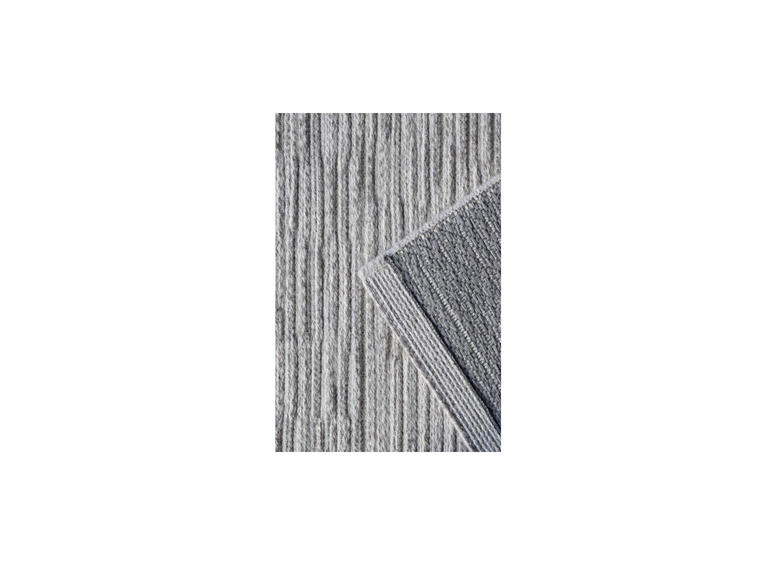 Detail - Tapis Himalaya 200x140cm laine gris