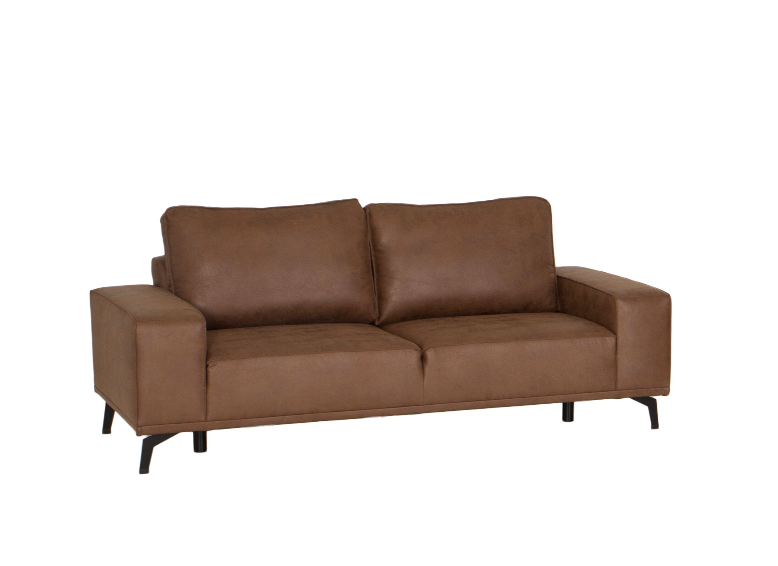 Zetel Nevada 2,5-zit - stof - bruin