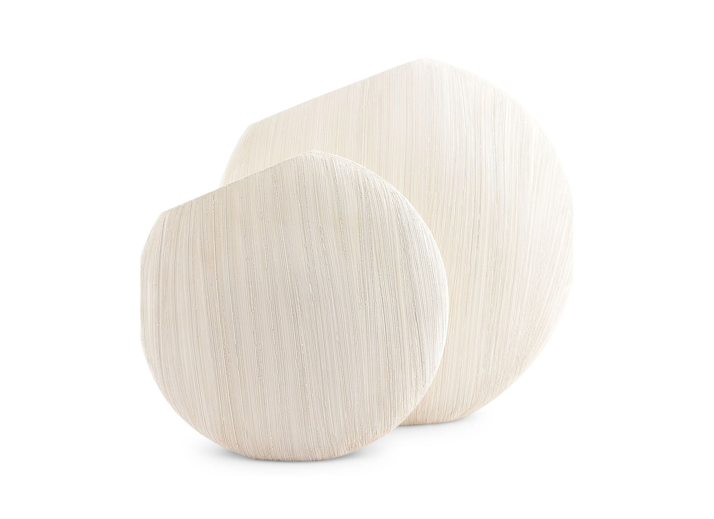 Aperçu - Vase Vico 40xH39cm - céramique - beige
