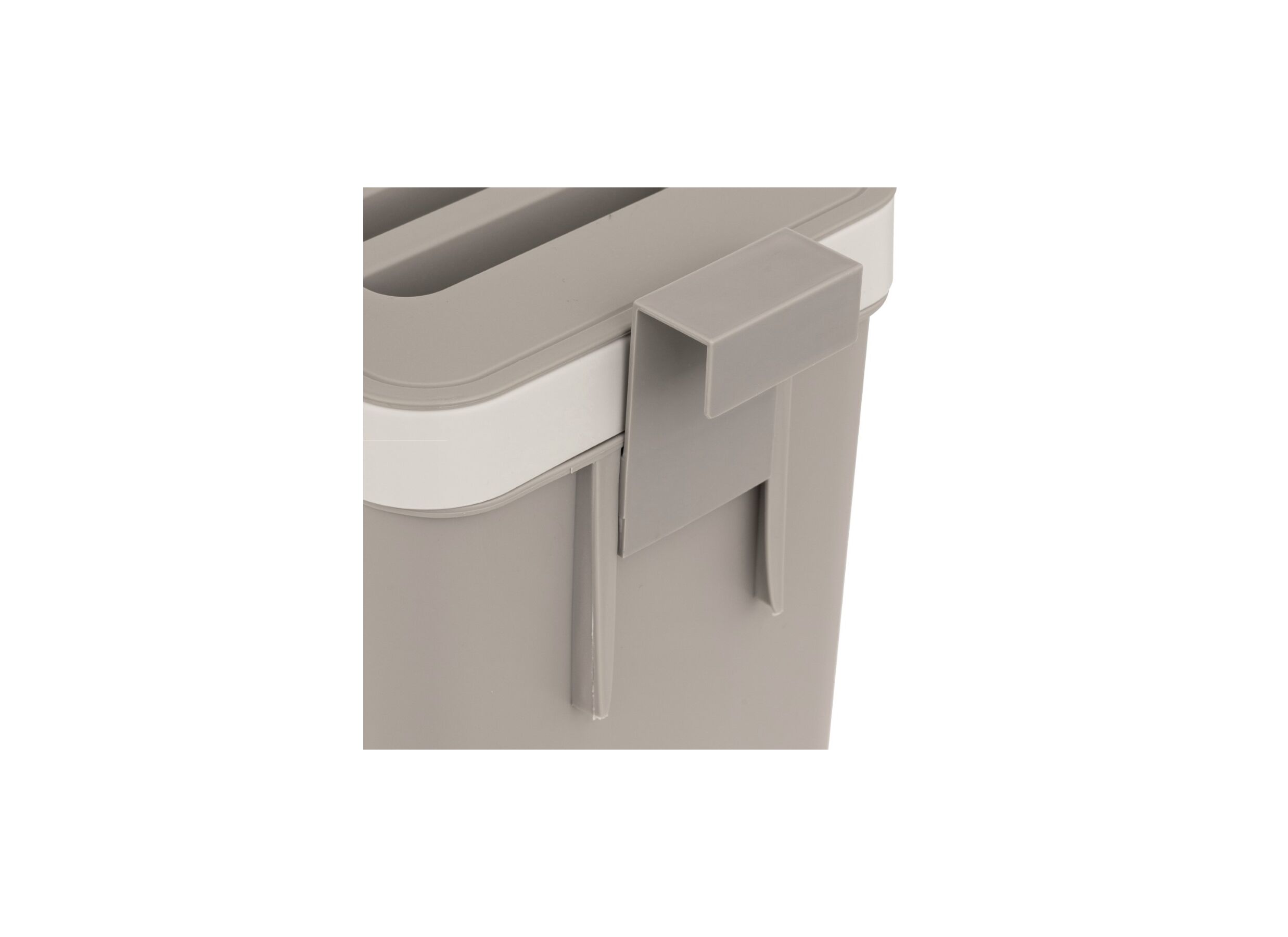 Detailfoto - Tafelafvalemmer Compost 5L - kunststof - taupe