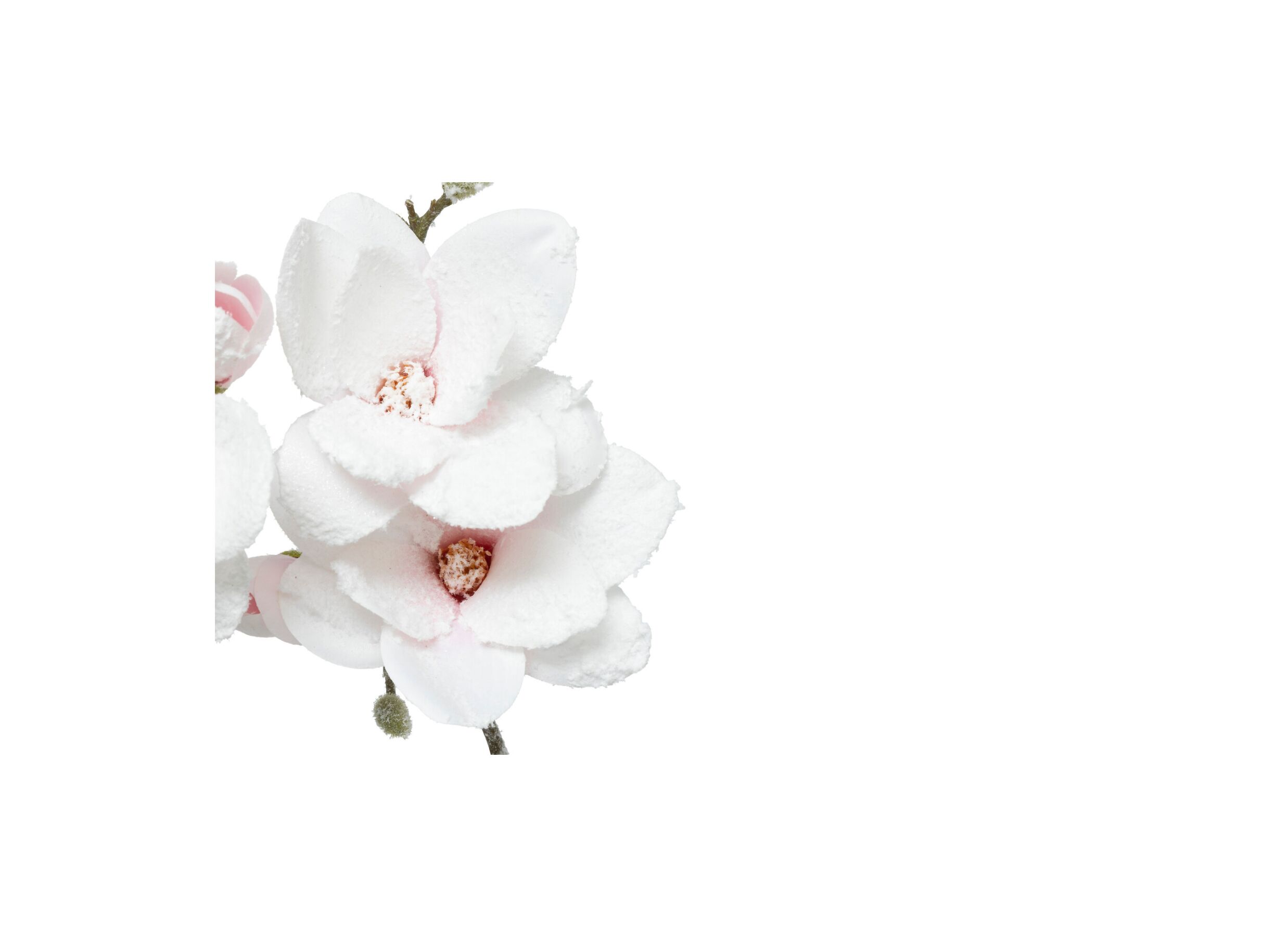 Detail - Branche artificielle Magnolia H88cm polyester roze