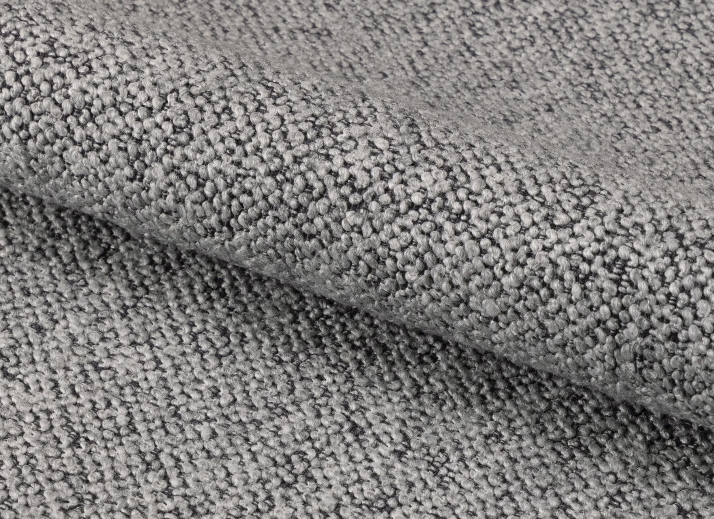 Detailfoto - Stoel 47x49,5x89cm - stof - grijs/white old oak
