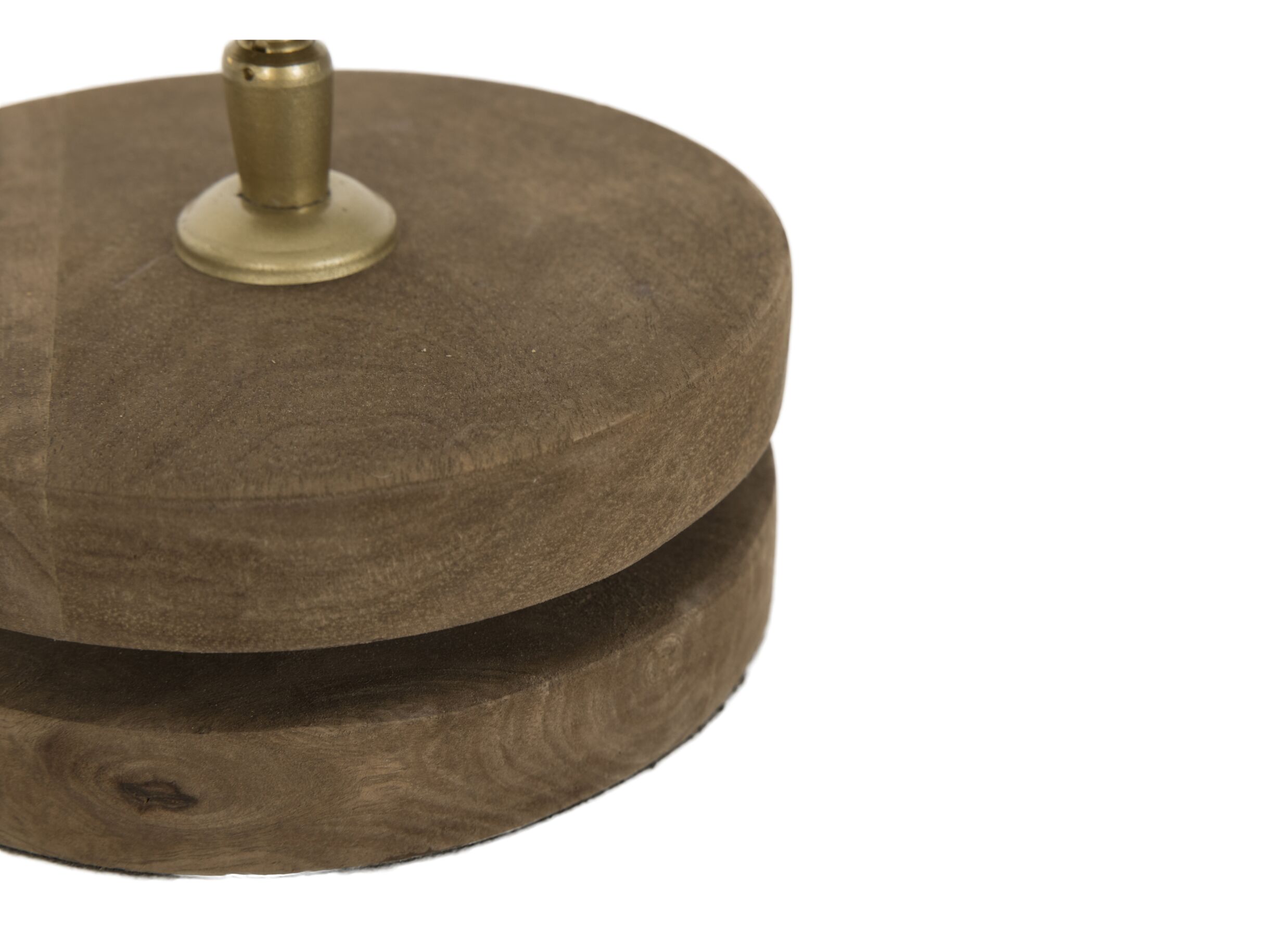 Detail - Pied de lampe Ø15cm - bois - naturel