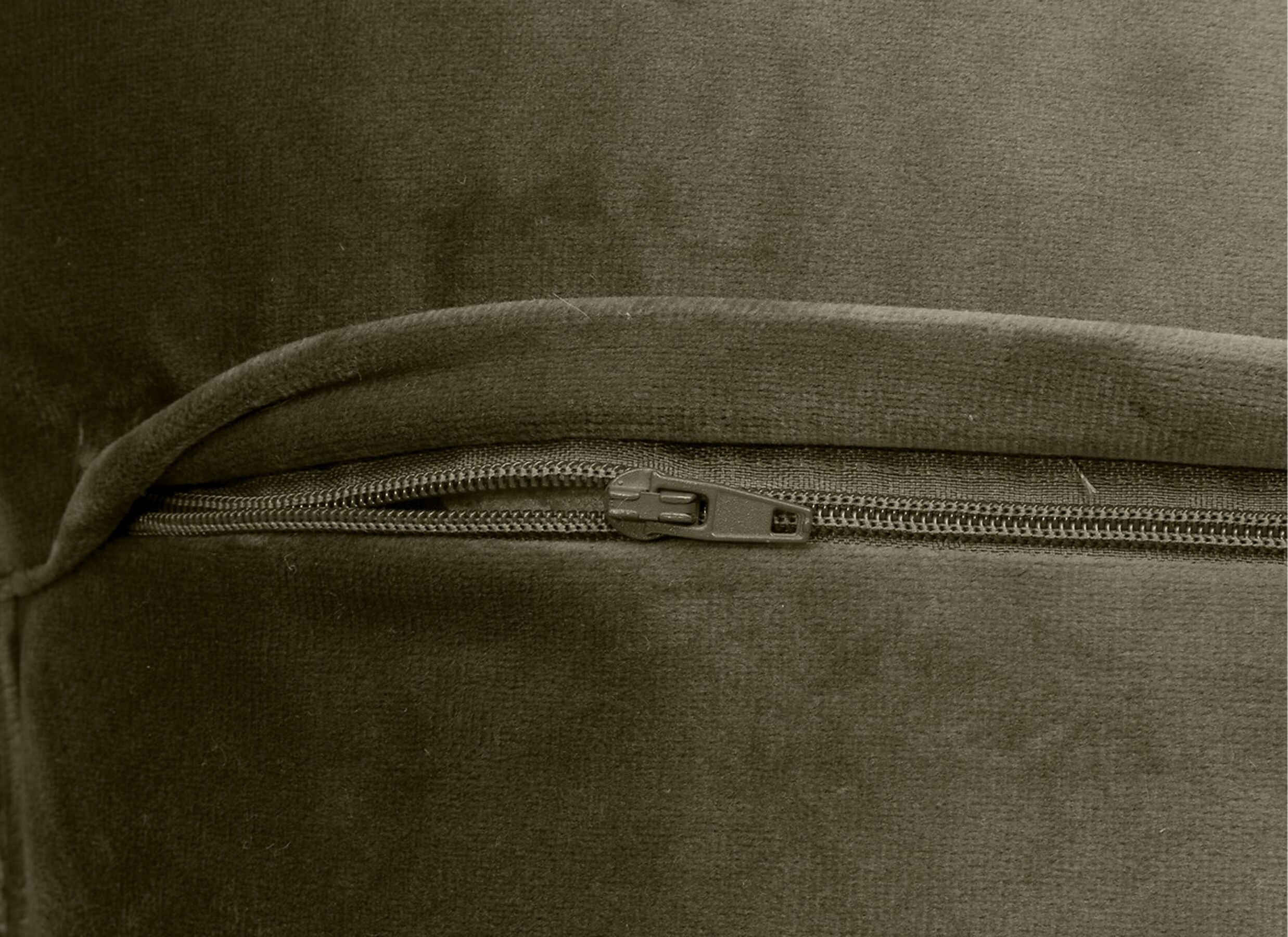 Detailfoto - Kussen Soana 45x45cm - bouclé - kaki