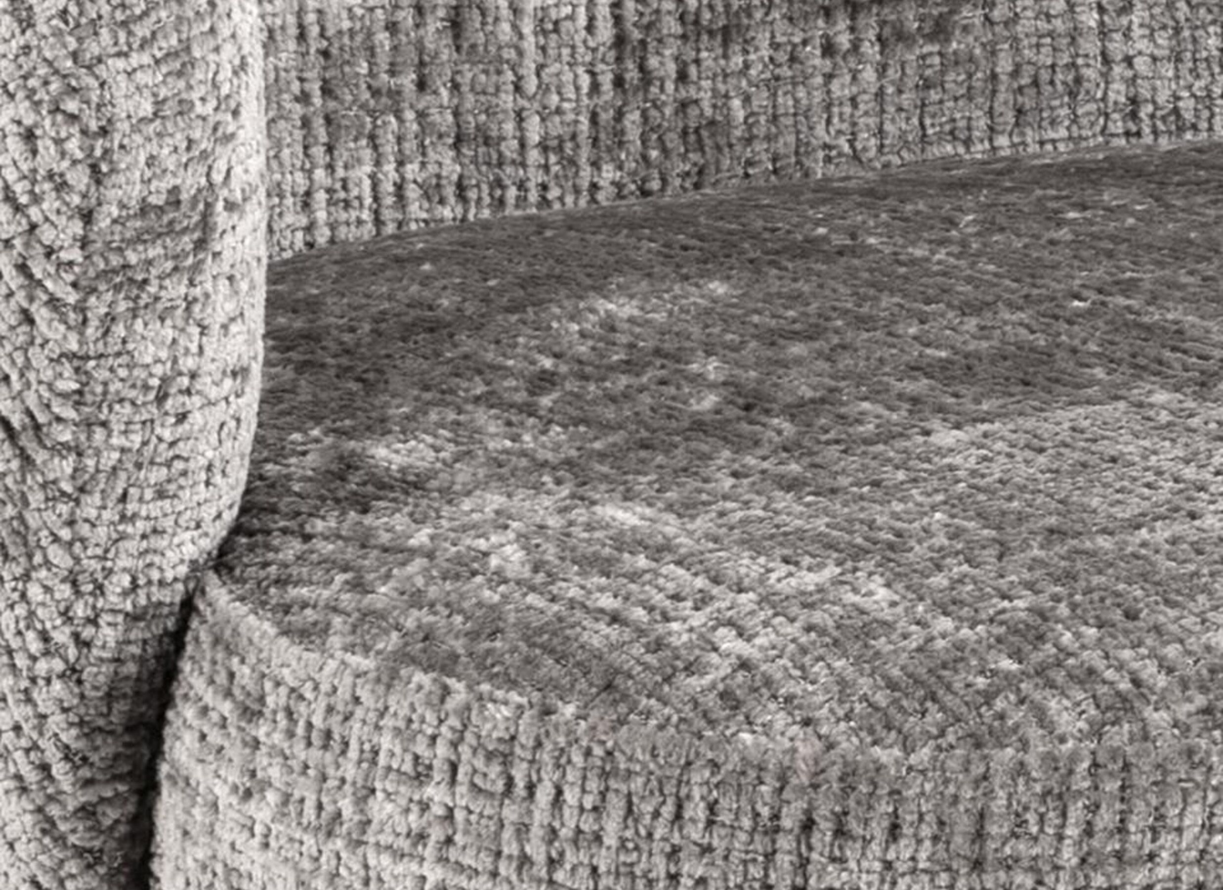 Detail - Chaise pivotante tissu - gris
