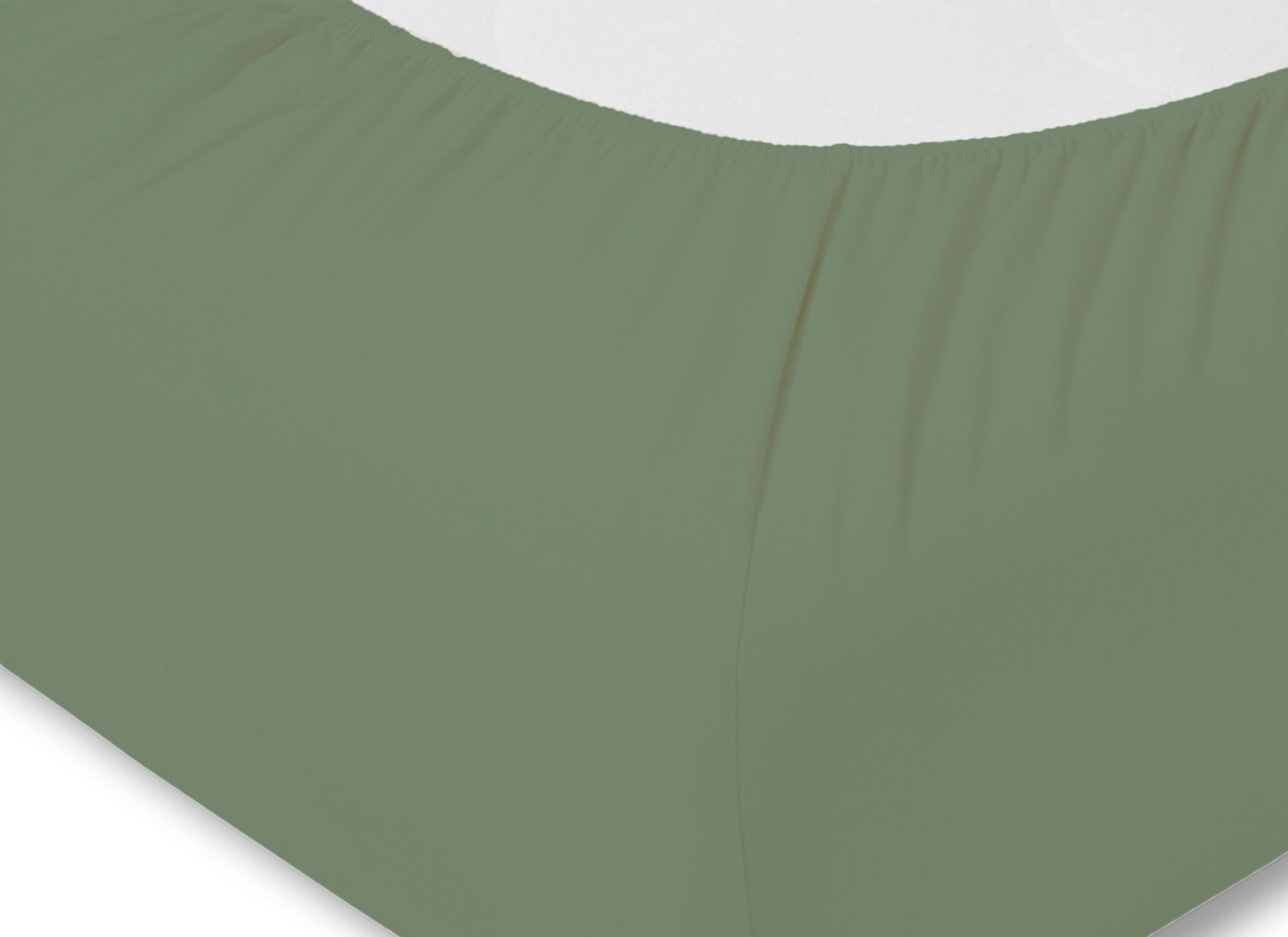 Detail - Drap-housse Venturo 140x200cm - flanelle - vert