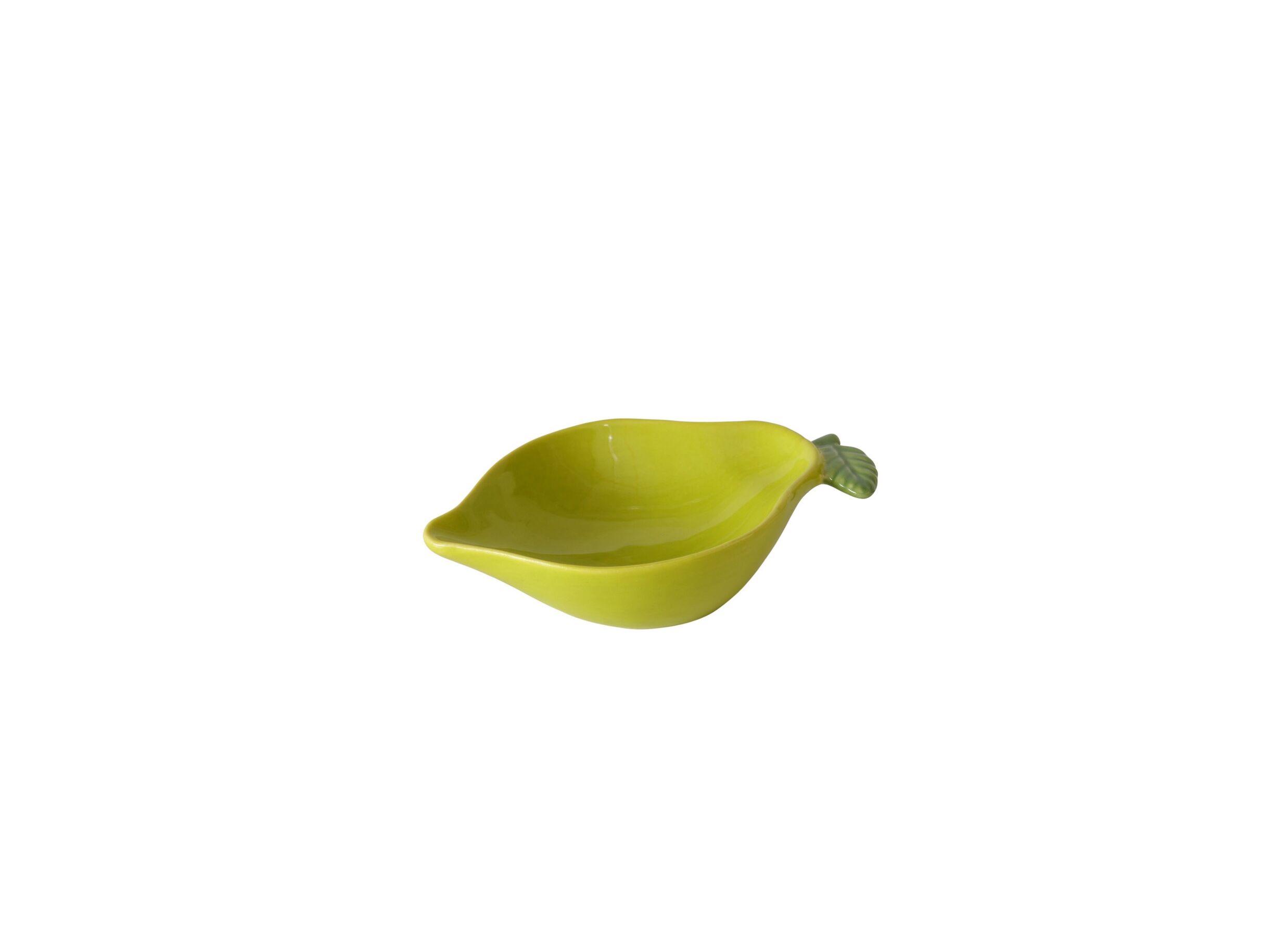Aperçu - Plat Citron Vert 16,5x10,2cm - céramique - vert