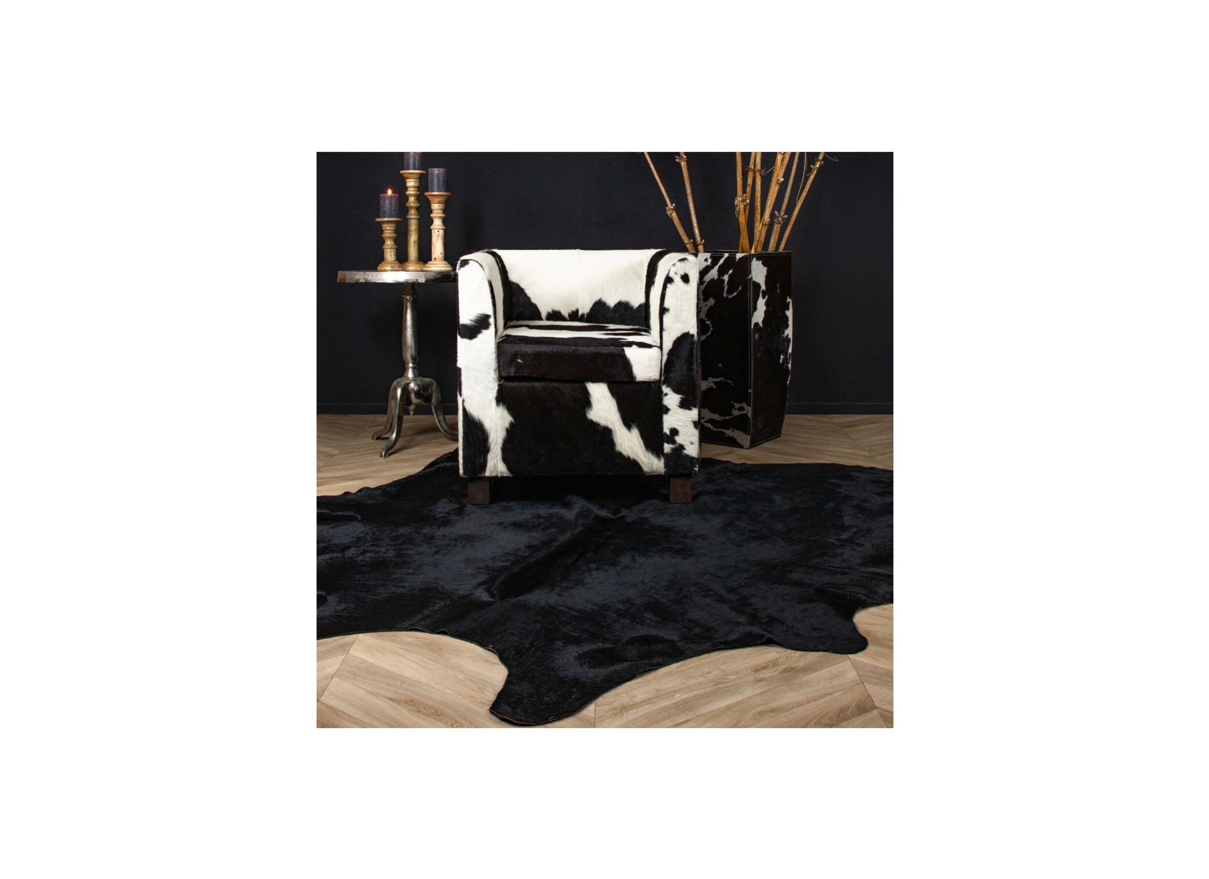 Foto ambiance - Peau de vache 180x250cm