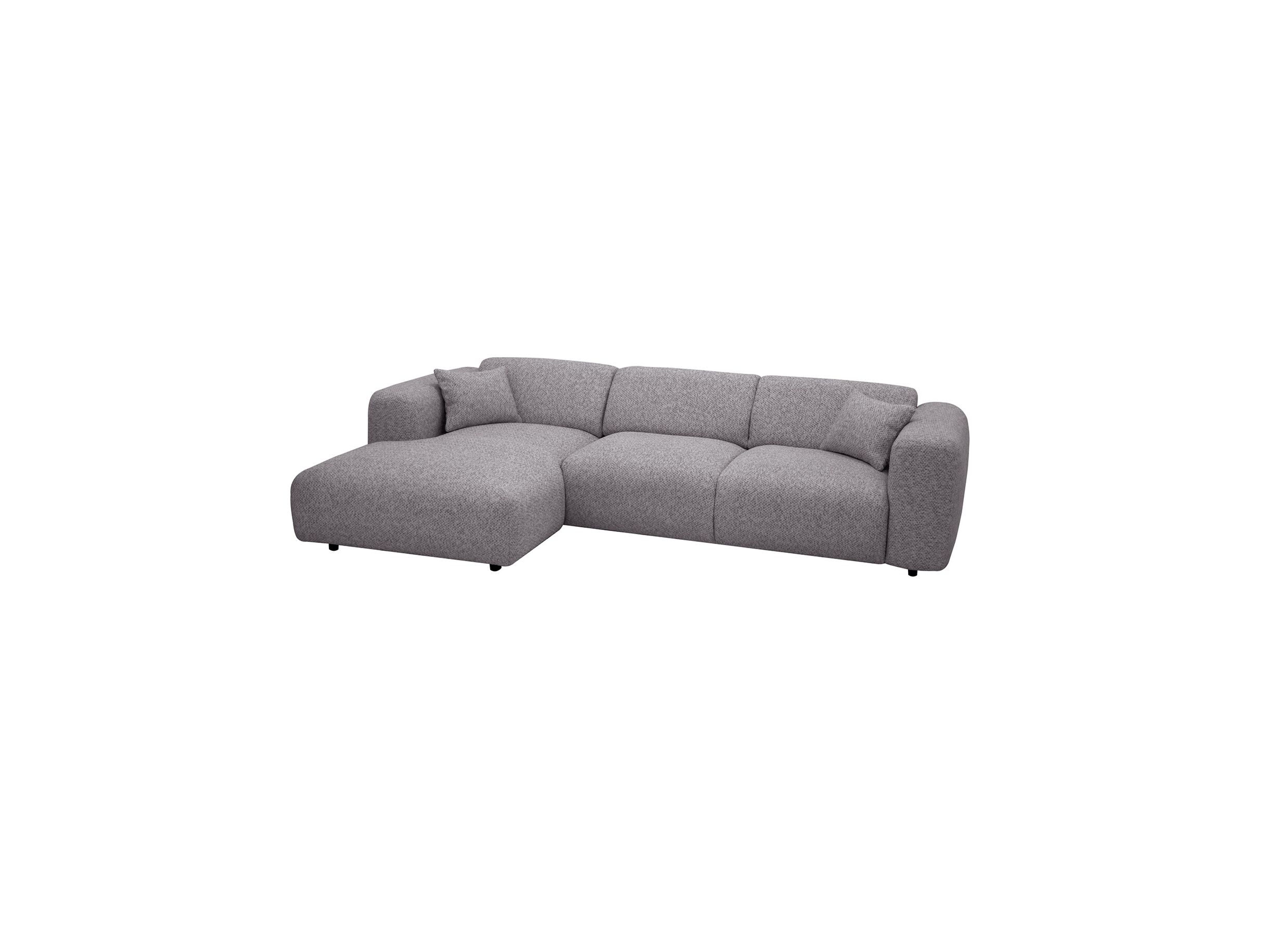 Hoeksalon Cloud 280x165cm - stof - antraciet - Hoeksalon Cloud 280x165cm - stof - antraciet