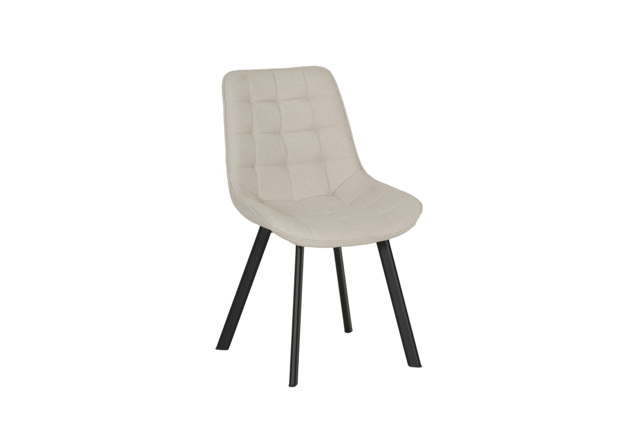 Hoofdfoto - Stoel Gunner 52x60,5x85cm - polyestervezel - beige