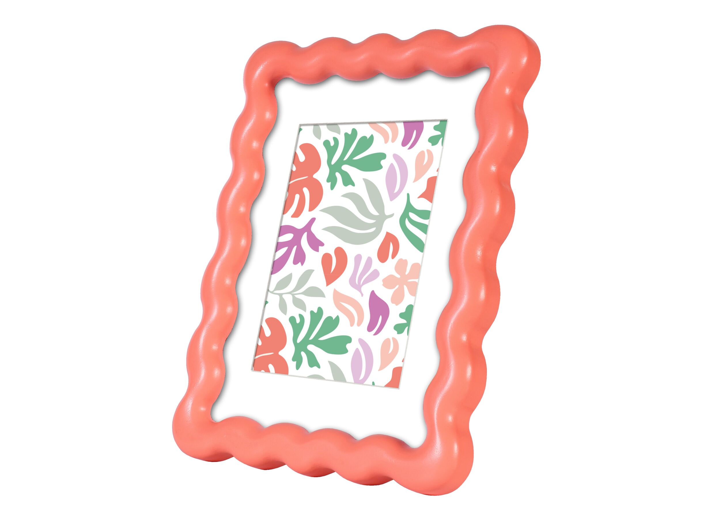 Plus Important - Cadre photo Salina 15x20cm - MDF - corail
