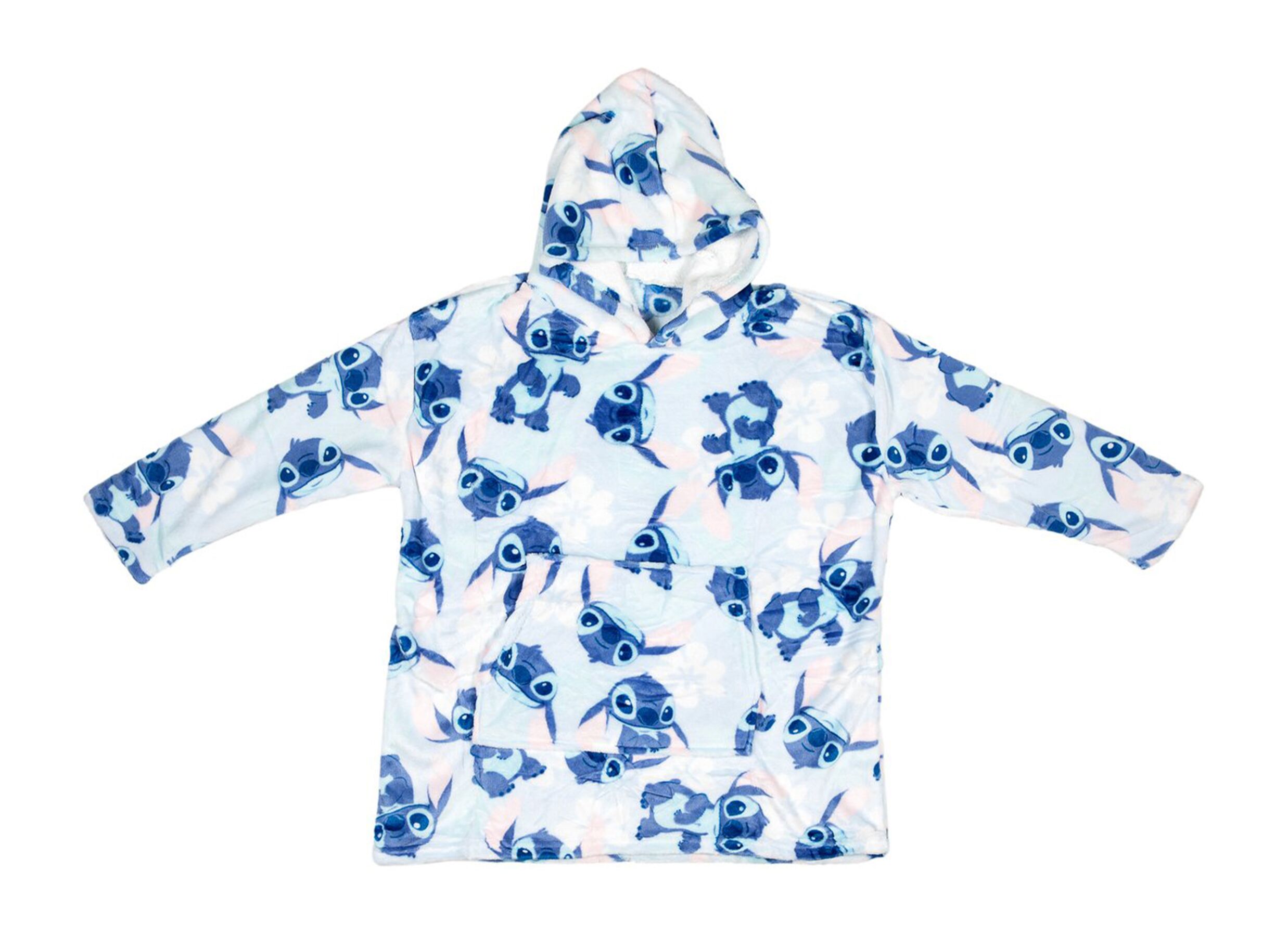 Aperçu - Poncho Stitch Kids one size 7-14 ans- polyester - bleu