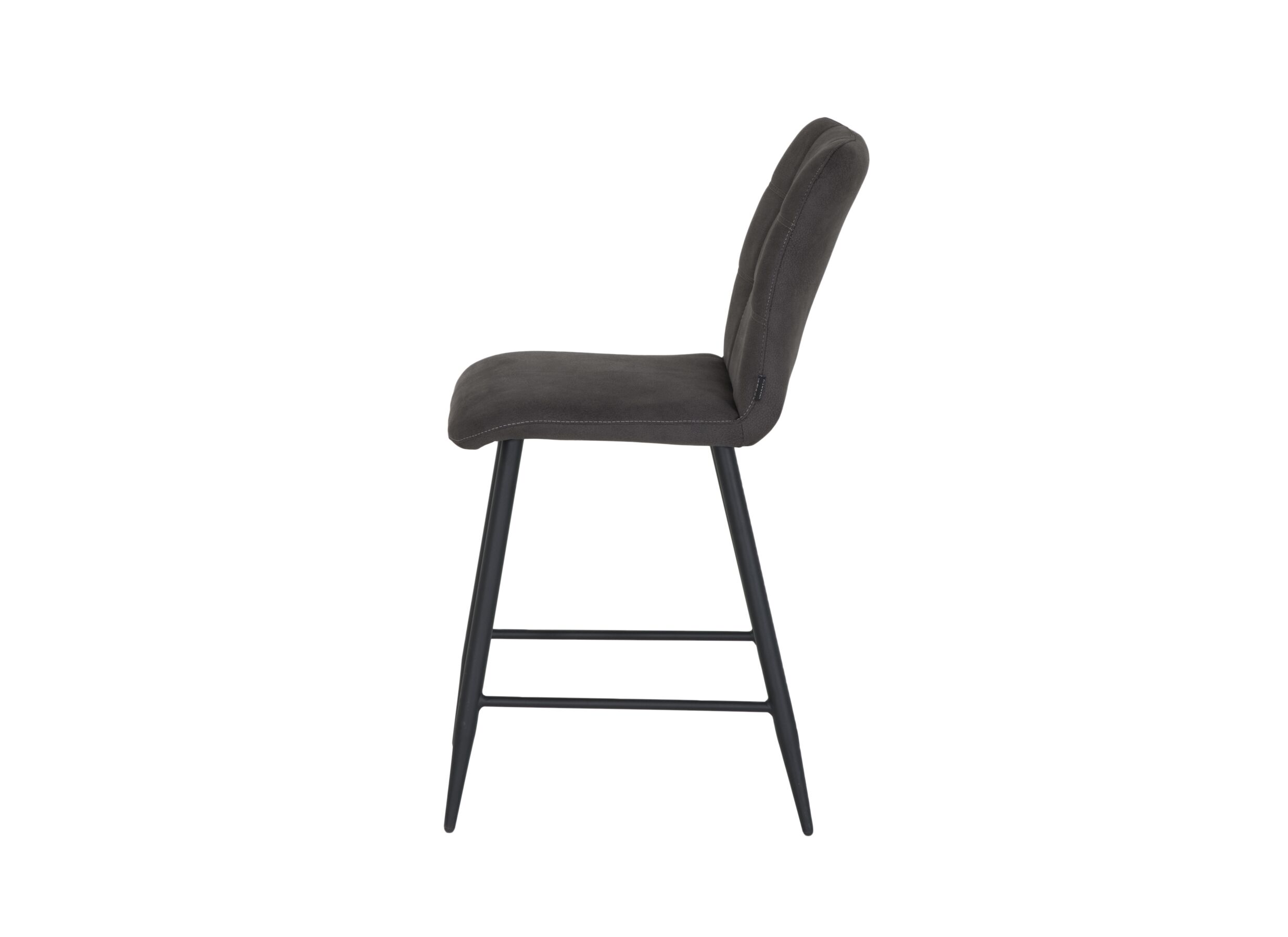 Chaise de bar Dex tissu - zorro nthracite