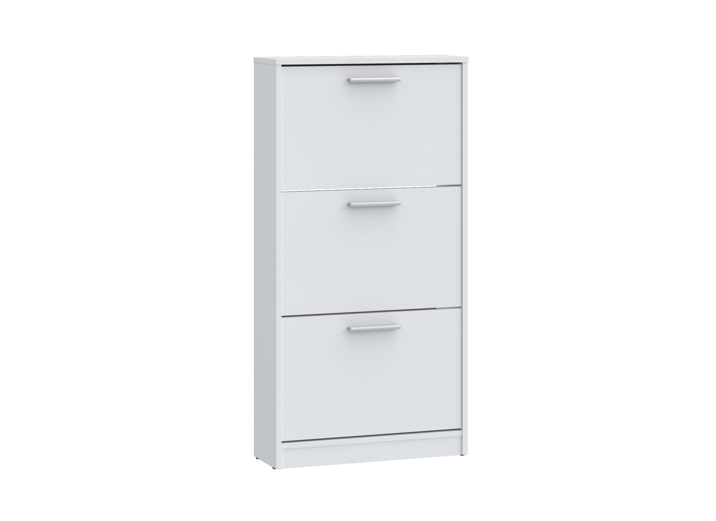 Schoenenkast Net402 58x20x116cm - decor - wit - Armoire à chaussures Net402 58x20x116cm - décor - blanc