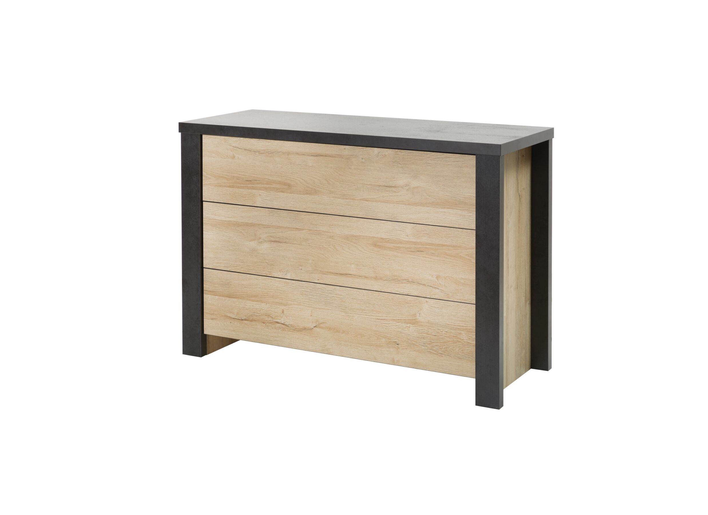 Commode PhaedraPhaedra 120x48x83cm - Commode PhaedraPhaedra 120x48x83cm - décor - chêne français/nox