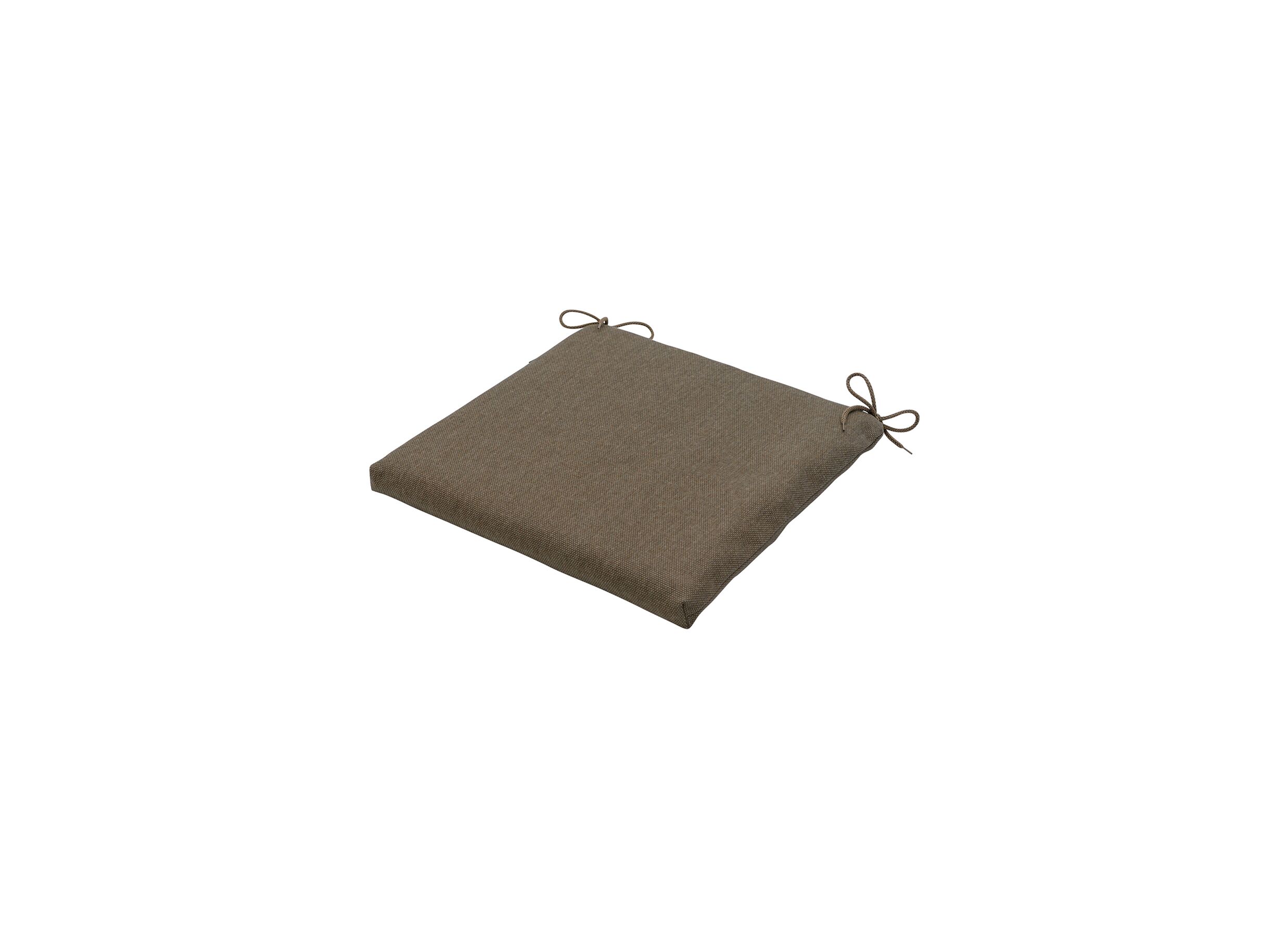 Plus Important - Coussin d'assise Eco 40x40cm taupe
