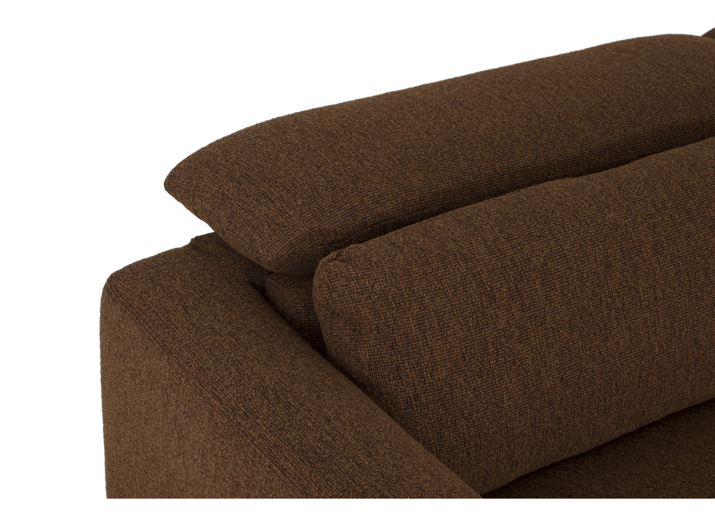 Detailfoto - Zetel Piran 3+2-zit - stof - hazel met relax