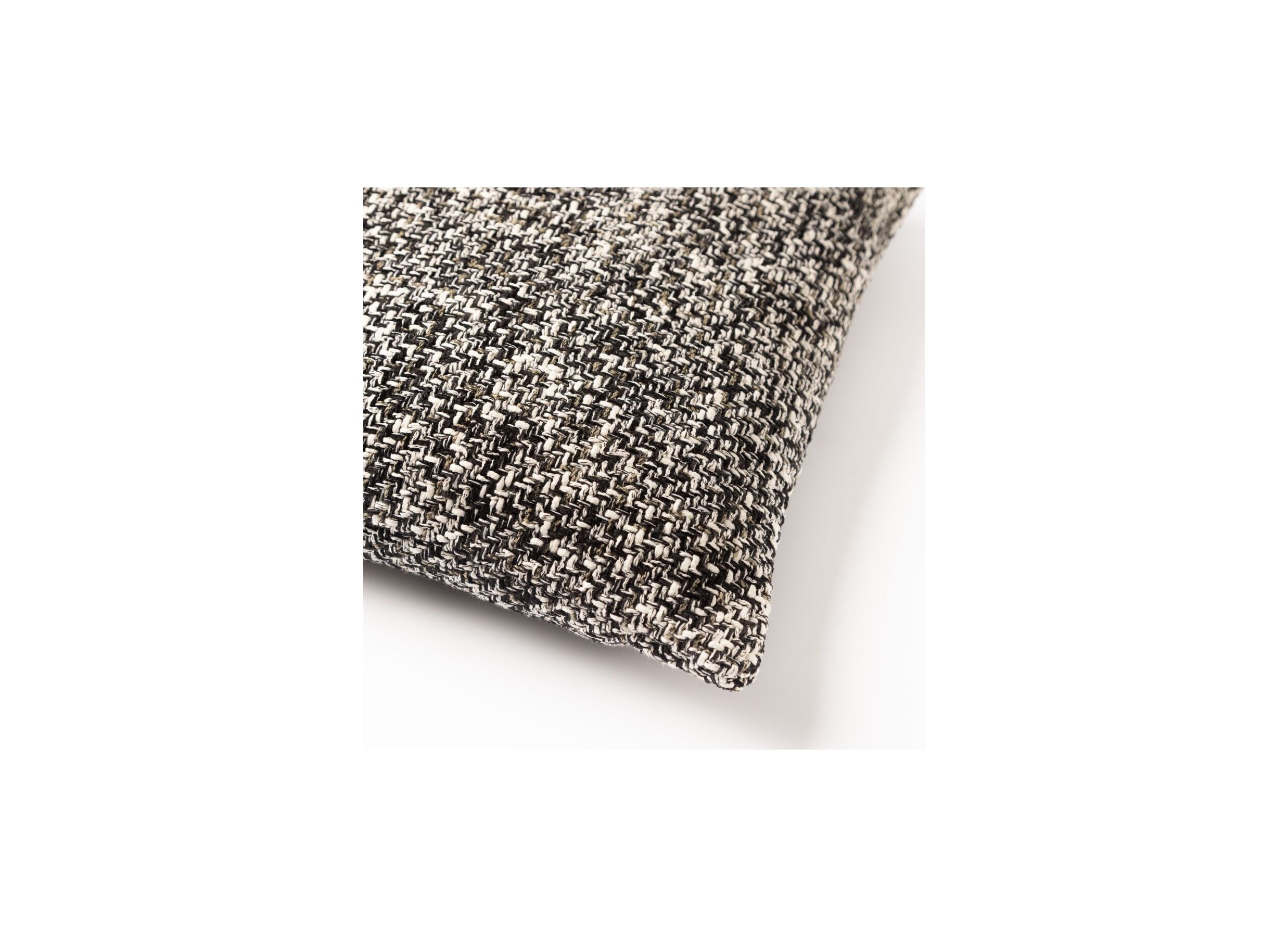 Detail - Coussin Philippe 45x45cm - coton & polyester - raven