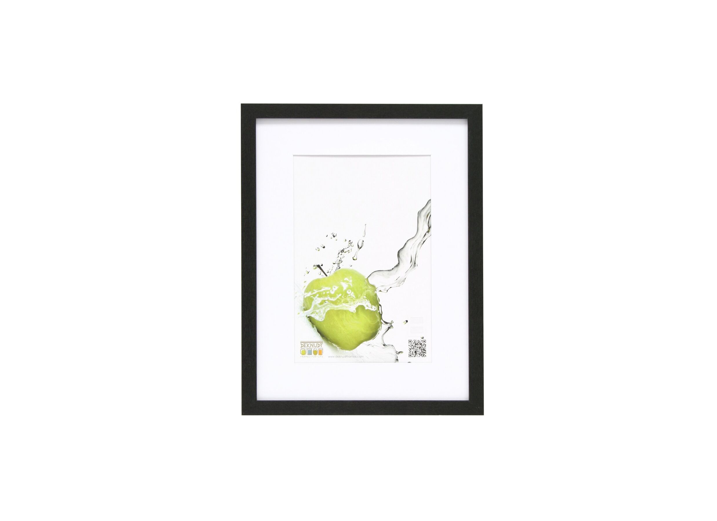 Cadre photo Basic 21 - Cadre photo Basic 24x18cm - bois & verre - noir