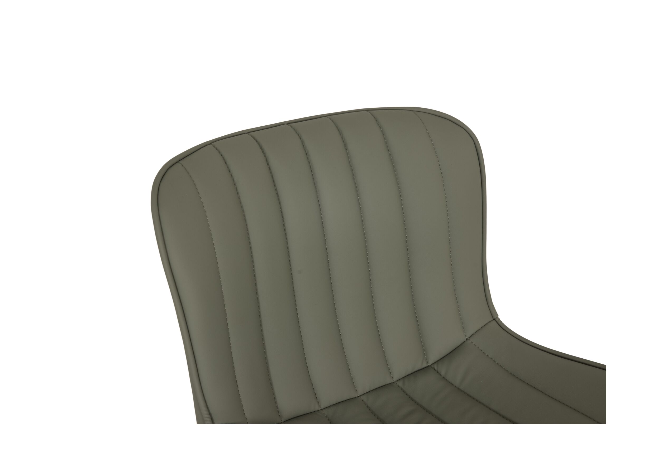 Detailfoto - Barstoel Gigolo ZH58-83cm - lederlook - groen