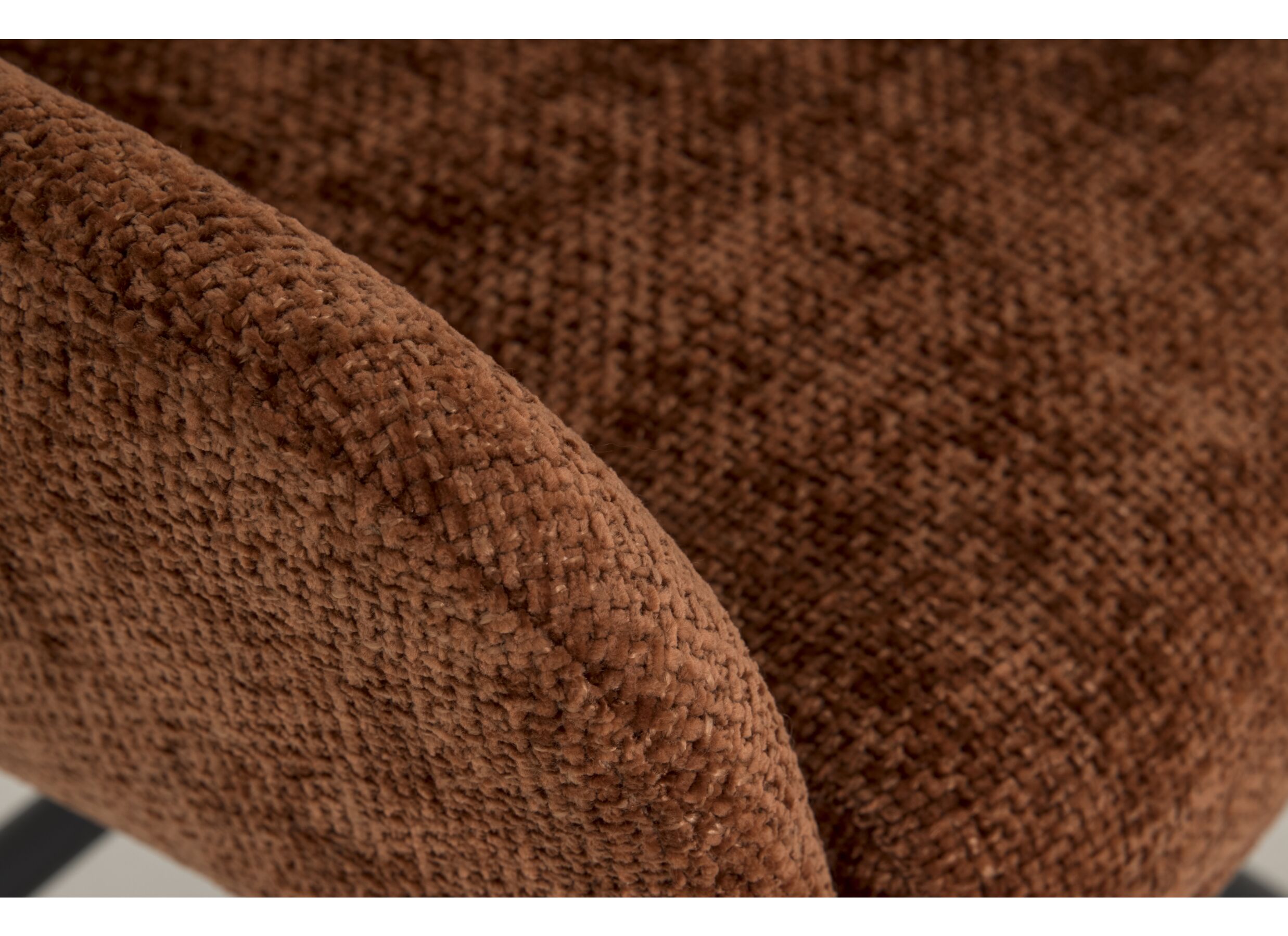 Detailfoto - Draaistoel Jump 47x60x88cm - stof - oranje