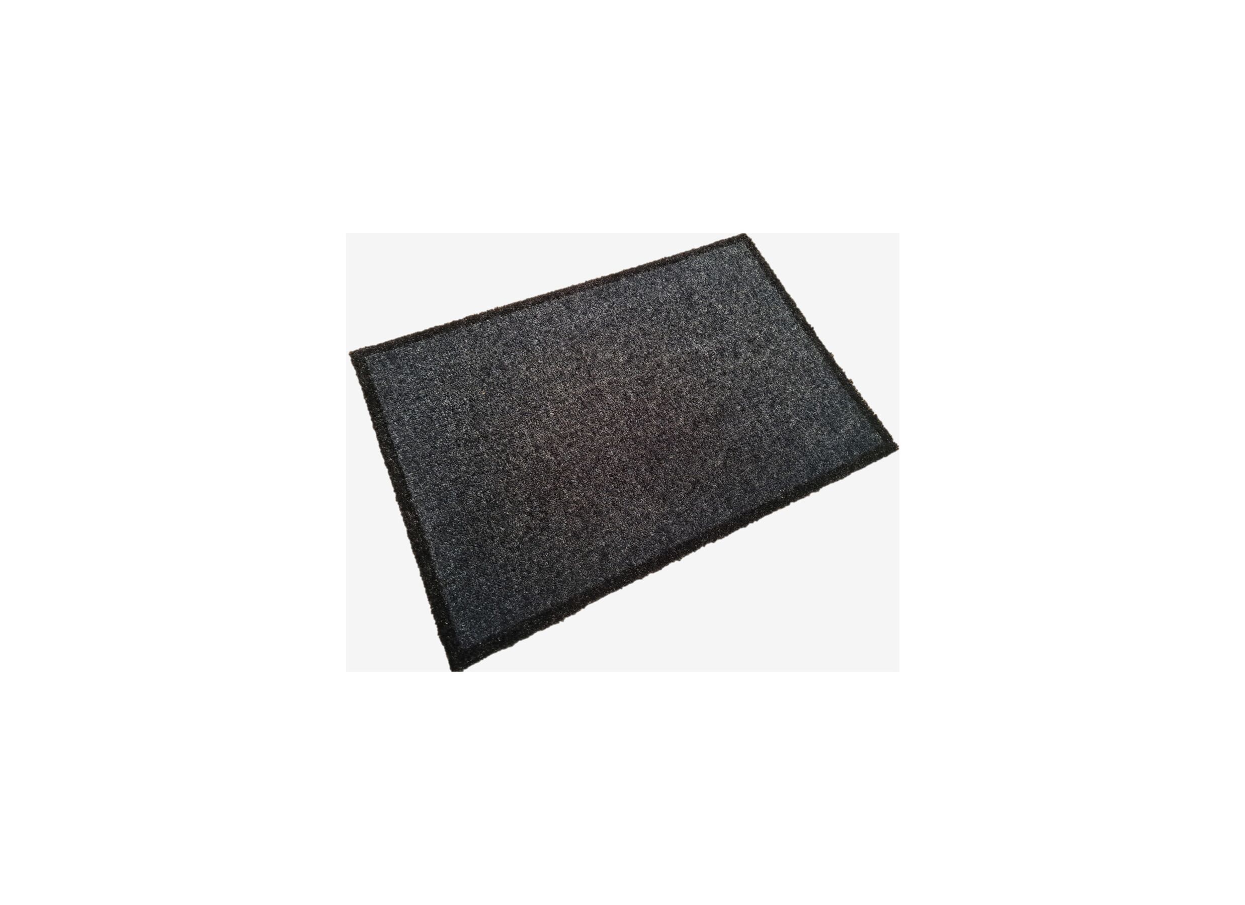 Overzichtsfoto - Deurmat Eco-clean 90x67cm polyamide zwart