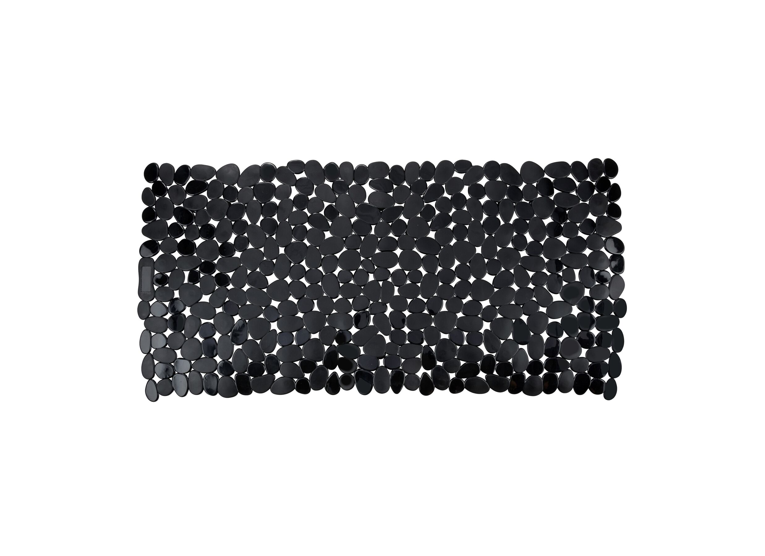 Badmat antislip Paradise 36x71cm zwart