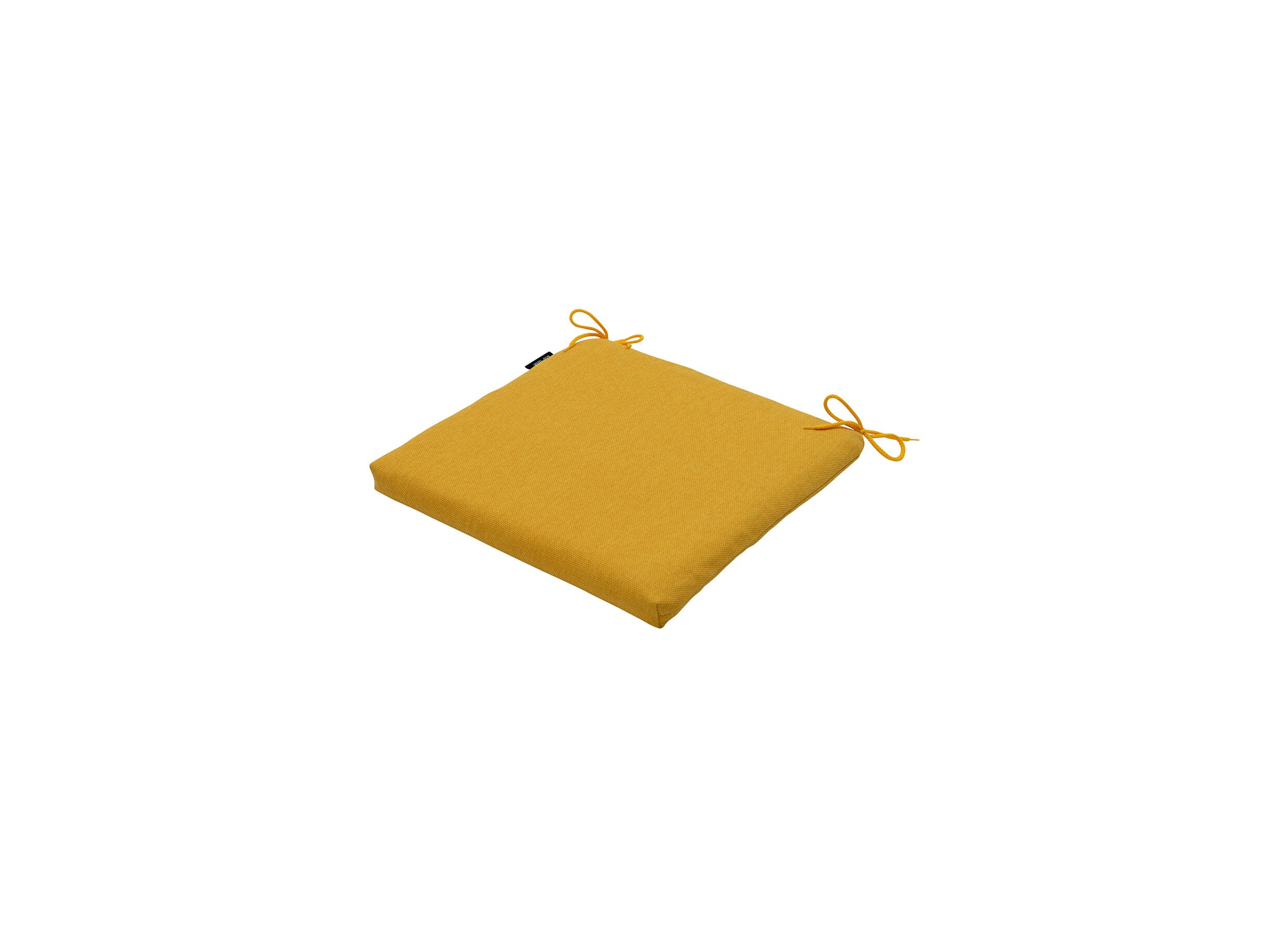 Coussin d'assise Eco 40x40cm jaune - Coussin d'assise Eco 40x40cm jaune
