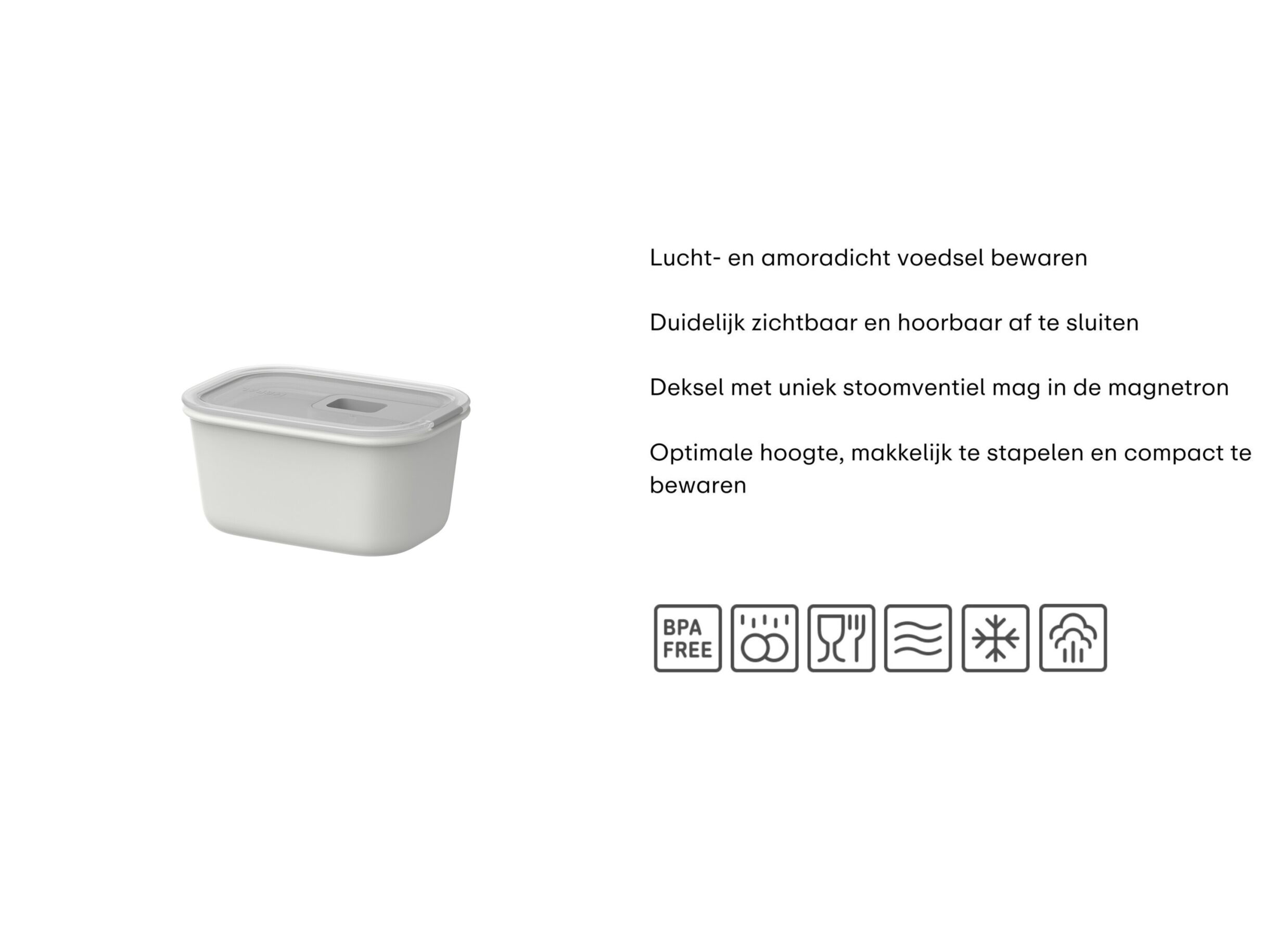 Configuration - Boîte de conservation Easyclip 450ml Mepal