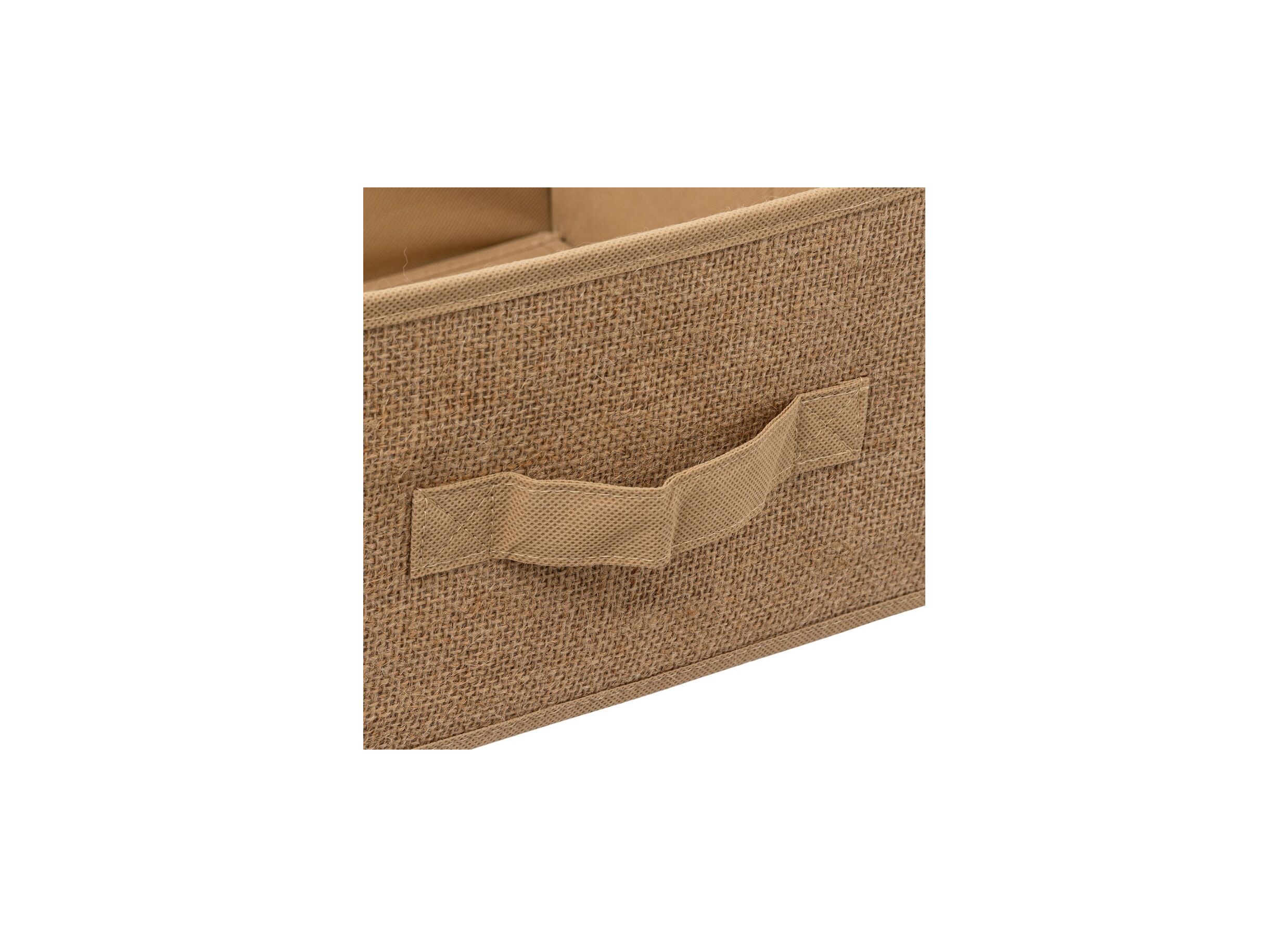 Opbergbox Jute 31x31x15cm