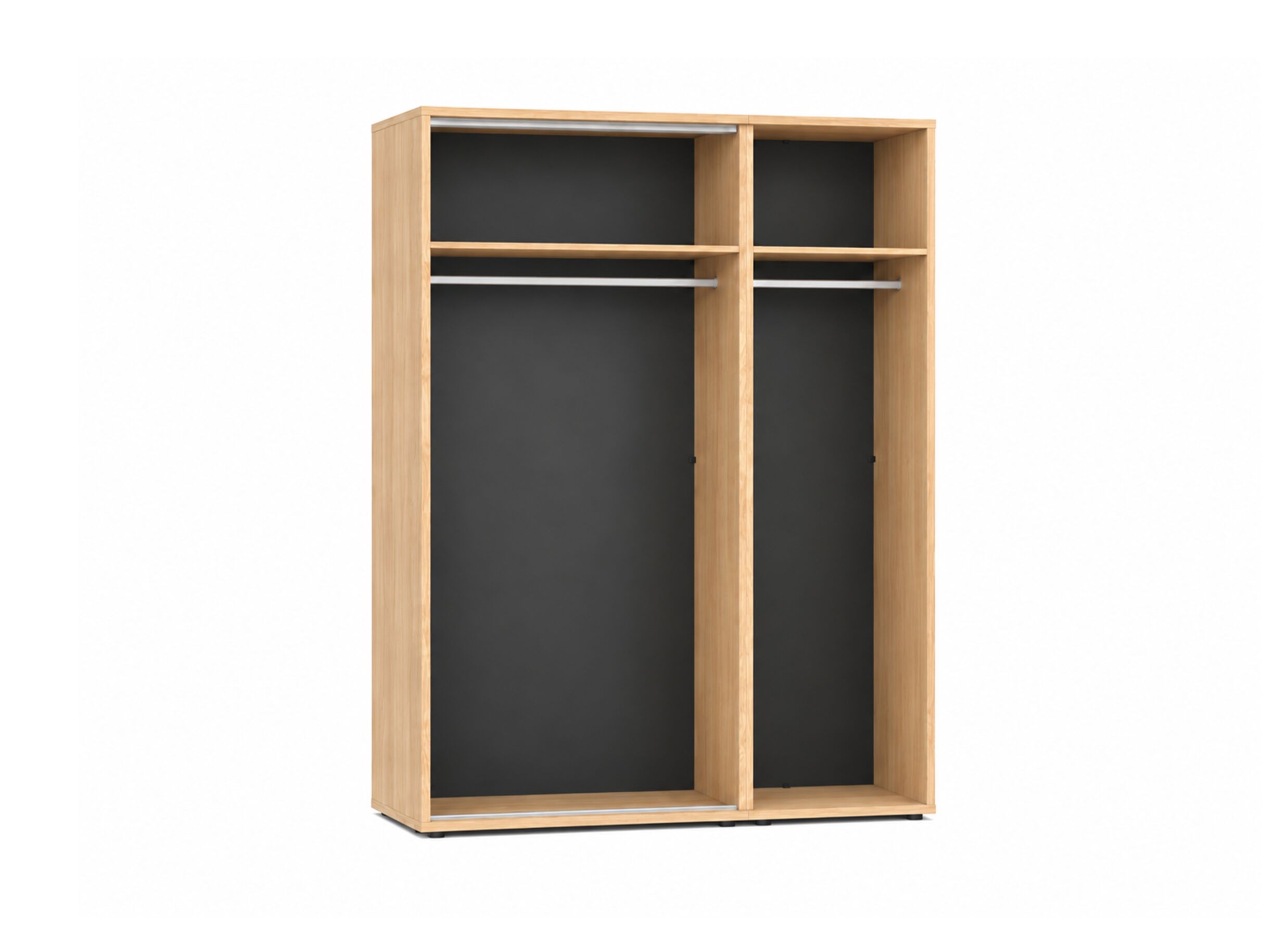 Disposition - Garde-robe Gloria 150cm - mélamine - sheffield acacia