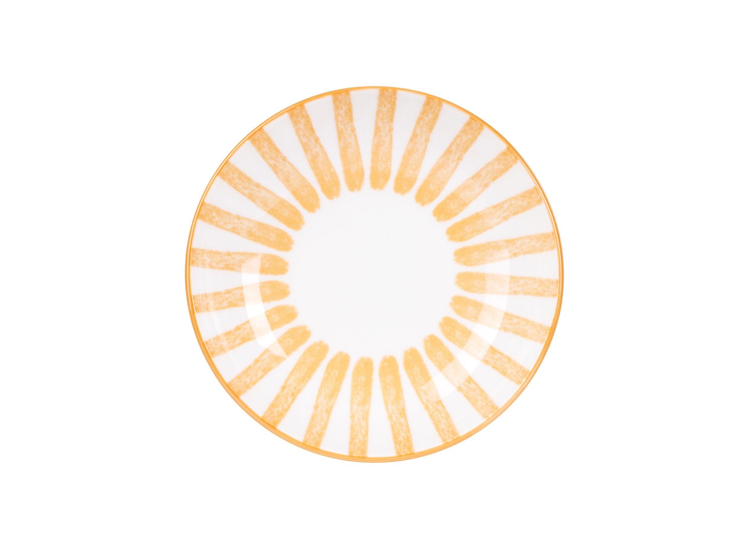 Overzichtsfoto - Schaal Cabana Ø10,30 - porselein - oranje