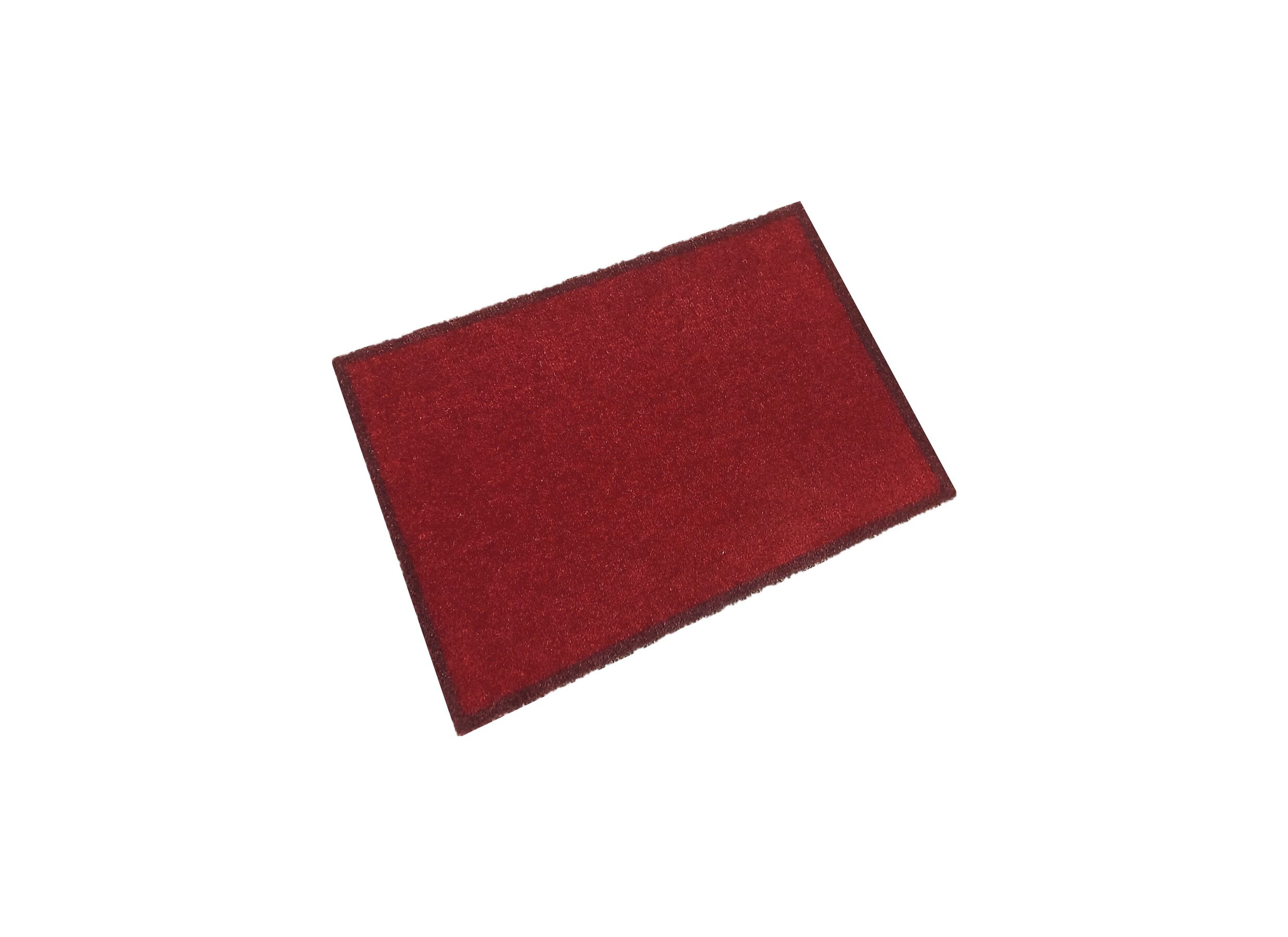 Overzichtsfoto - Deurmat Eco-clean 120x50cm polyamide bordeaux